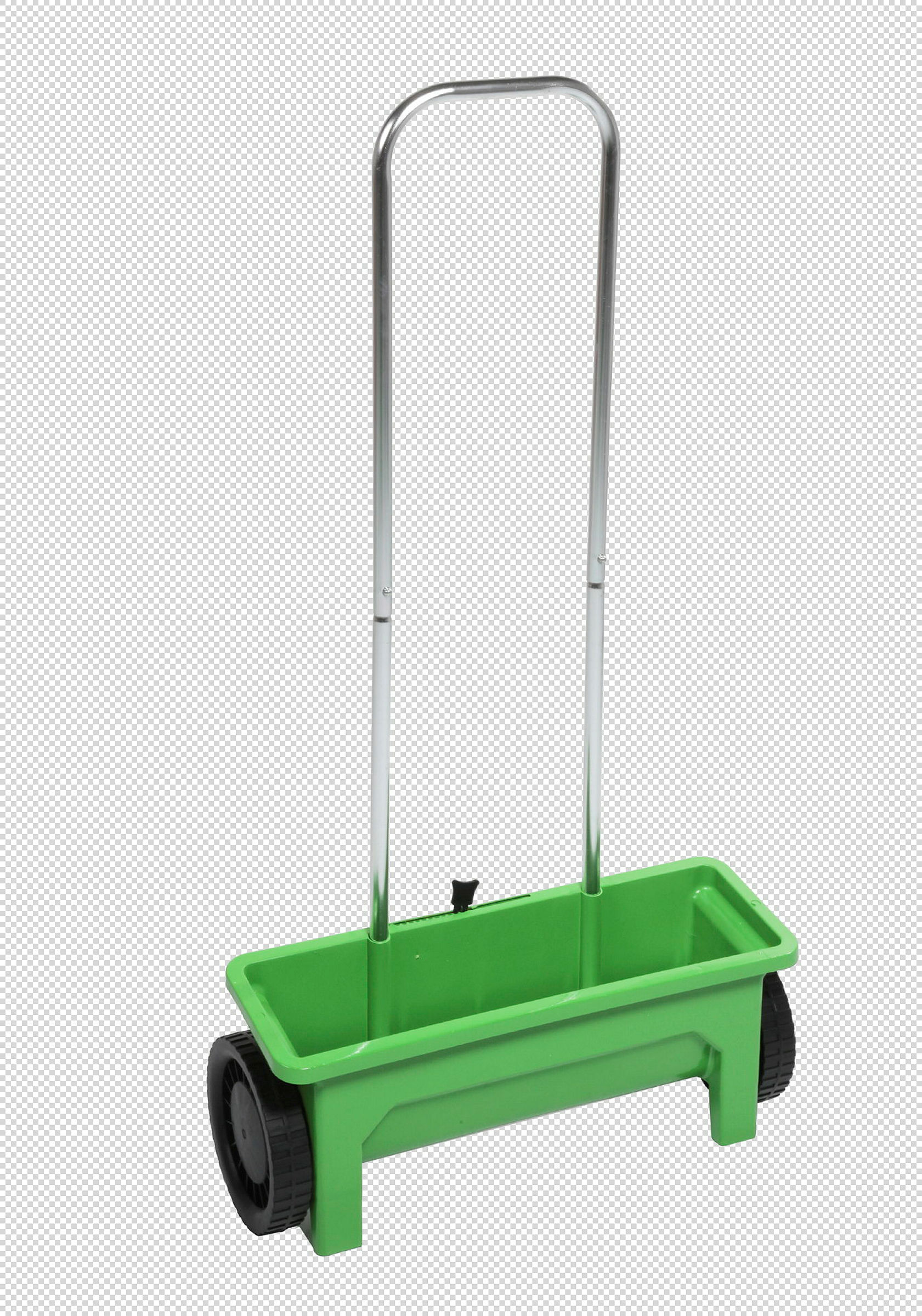Streuwagen Classic, Kunststoff,12 l, Maße: 110x56x45 cm