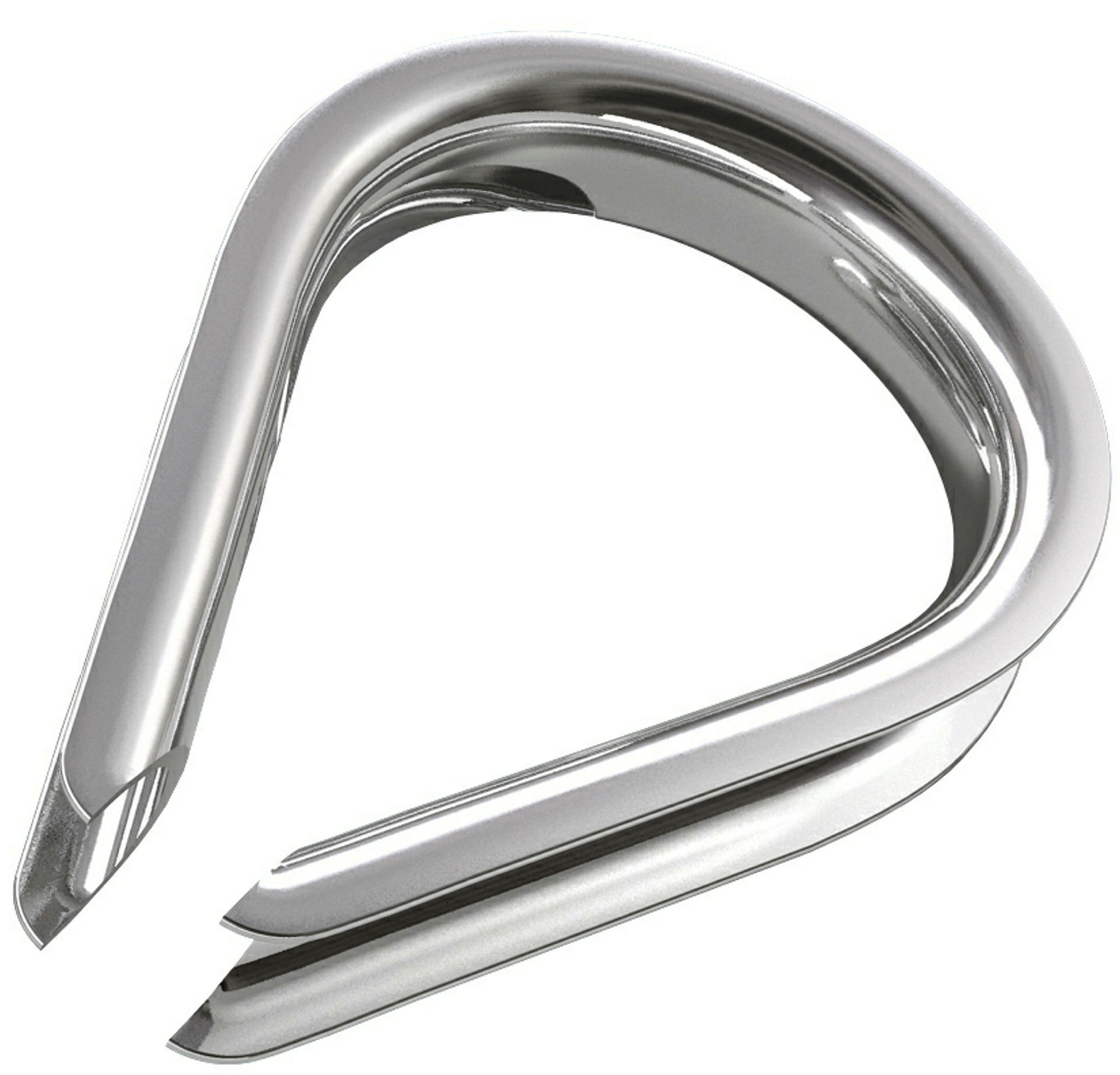 Kausche aus Edelstahl (SB-Box) 3 mm