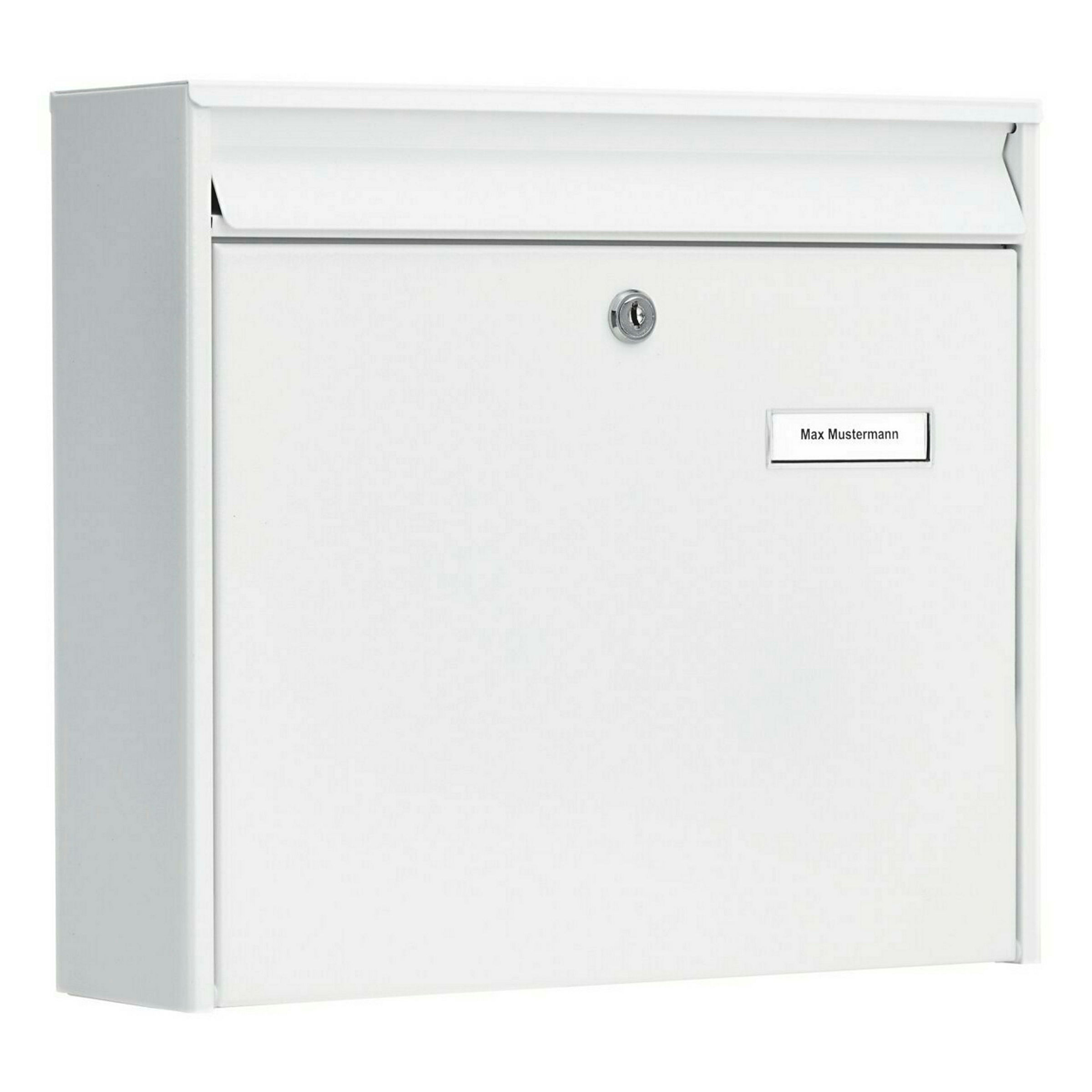 Briefkasten Stahl-lackiert Mail 5877 W weiss
