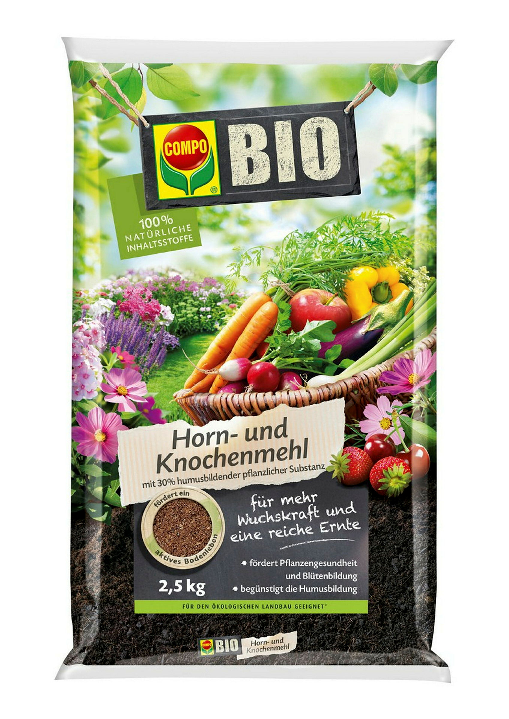 COMPO Horn- und Knochenmehl 2,5 kg