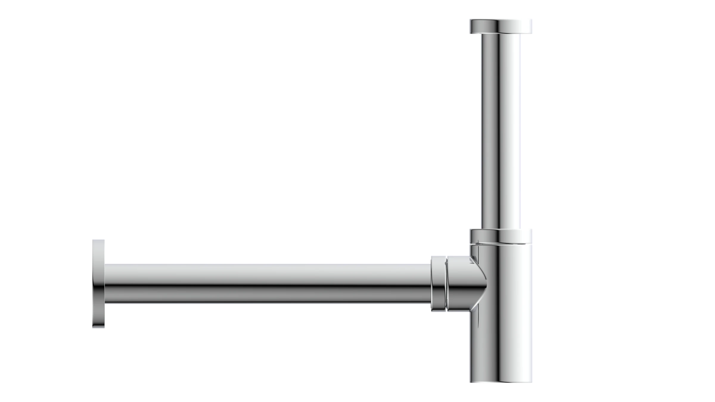 DS-5WK Flaschensiphon, Chrom, 1 1/4'' x 32 mm