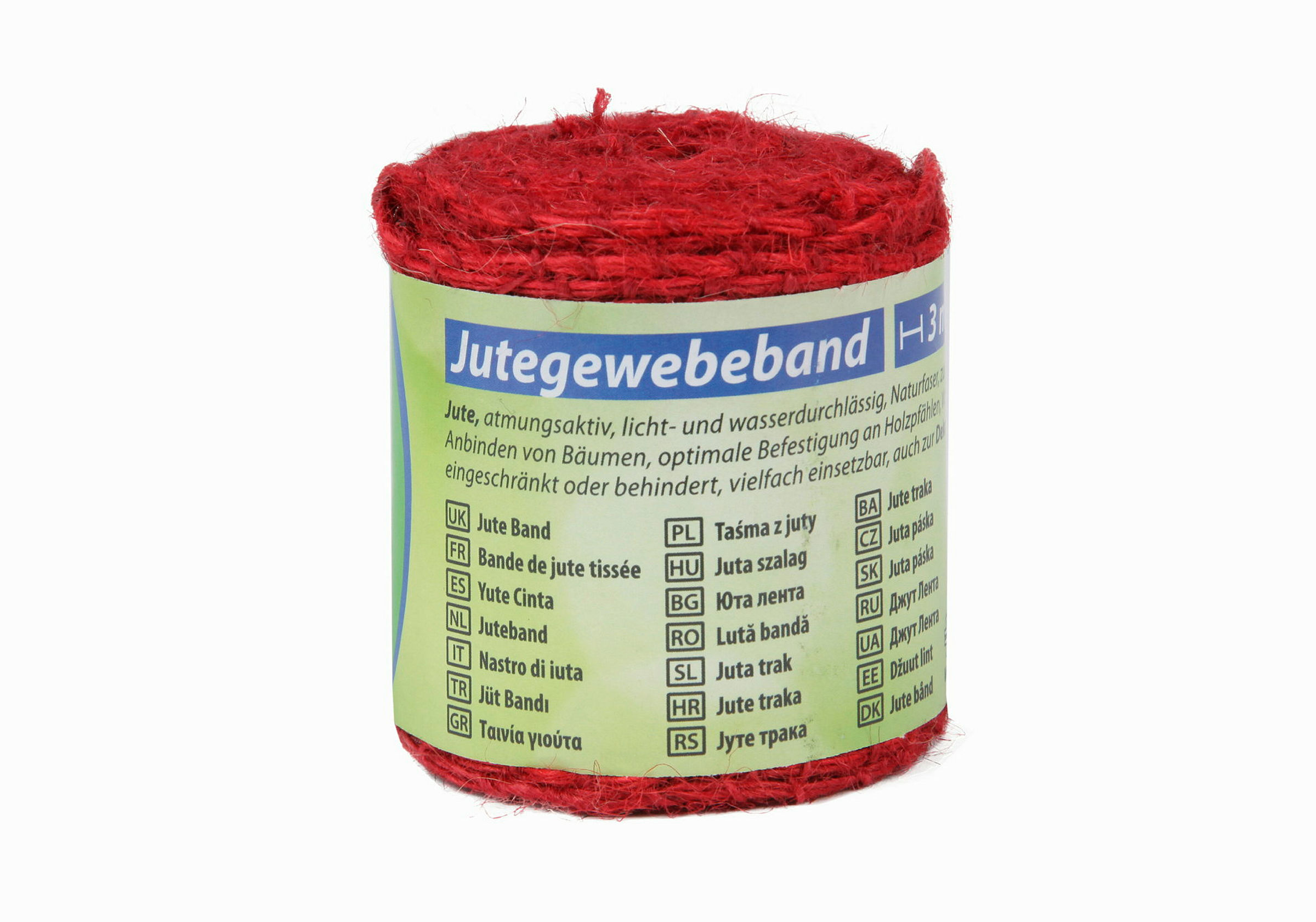 Jutegewebeband Classic, L: 3 m, B: 6 cm, natur