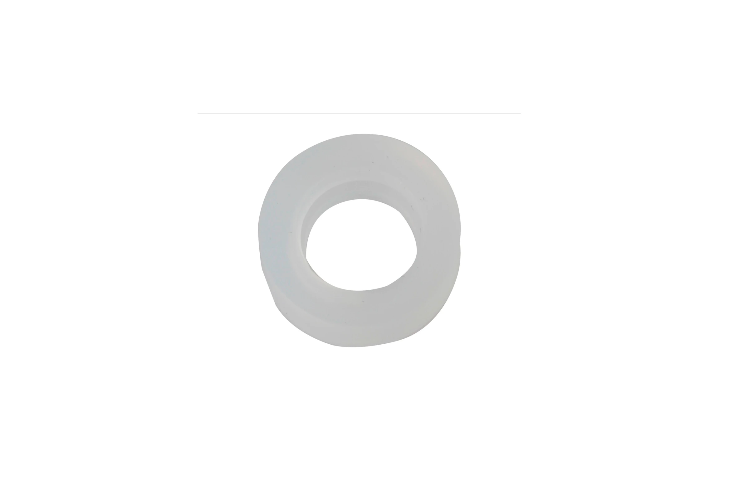 Quetschdichtung, Silikon, 12 x 18 x 3 mm, für 1/2'' x 12 mm (4x)