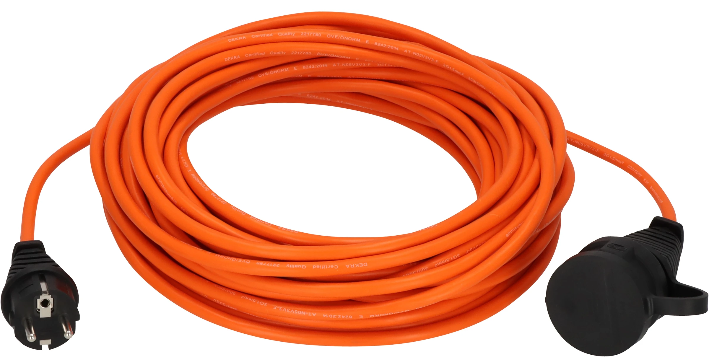 BREMAXX Verlängerungskabel IP44 25m AT-N05V3V3-F 3G15 orange