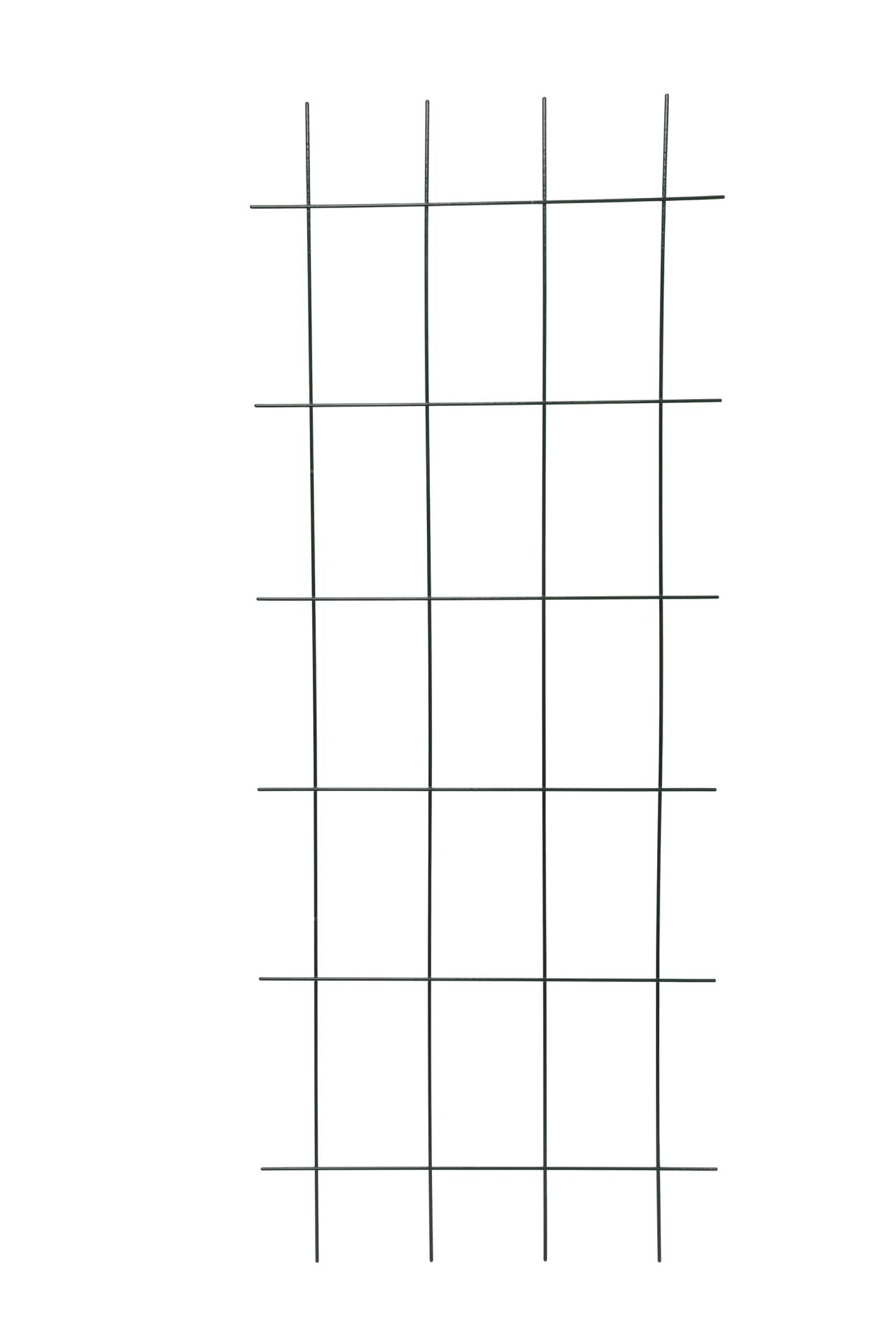 Draht Gitterspalier , PVC-beschichtet, 60x150 cm, grün, eckig