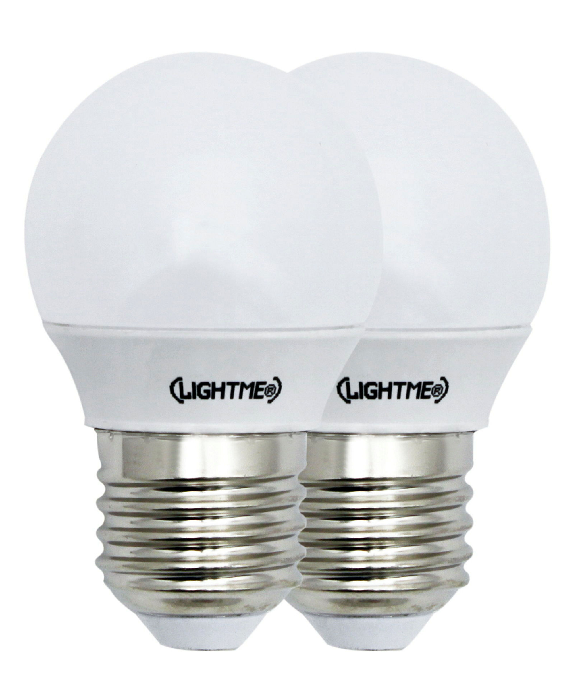LED 2er-Pack P45 3W-250lm-E27/827