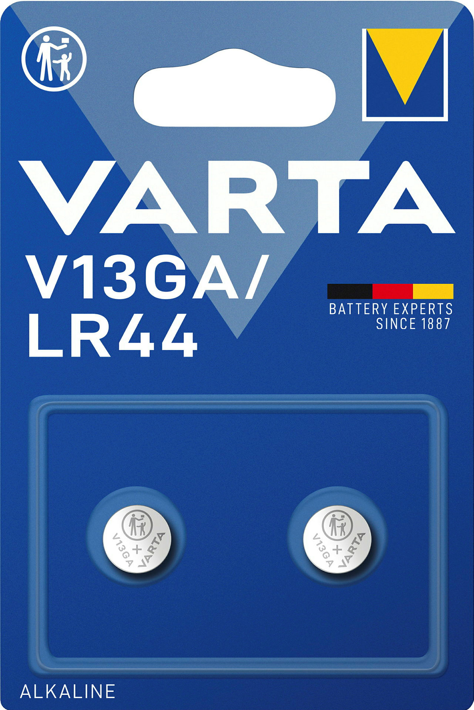 VARTA ELECTRONICS V13GA/LR44 Blister 2