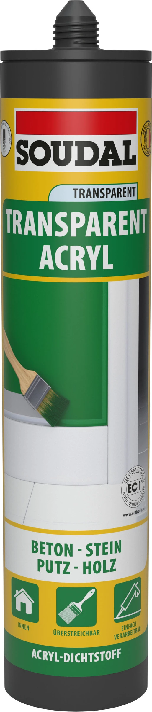 Transparent-Acryl Dichtstoff - Die klare Lösung für perfekte Fugen