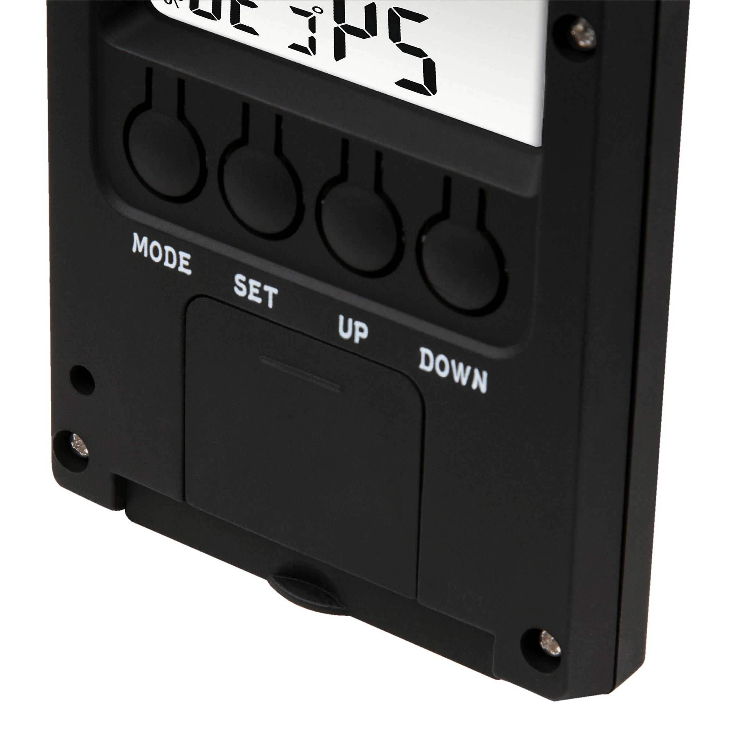 Hama Thermometer/Hygrometer ''TH-140'', mit Wetterindikator, Schwarz