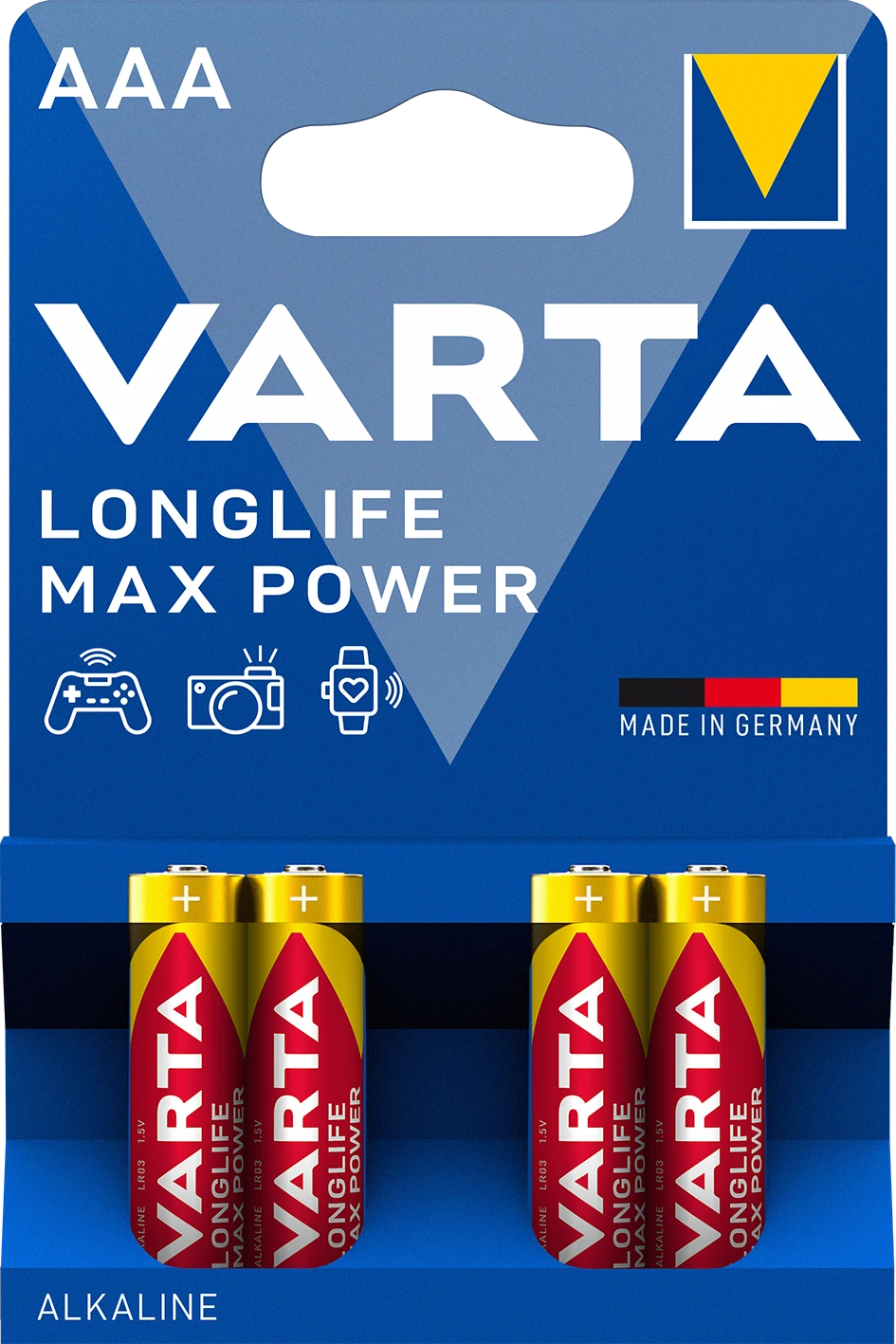 VARTA LONGLIFE MAX POWER AAA BLI 4