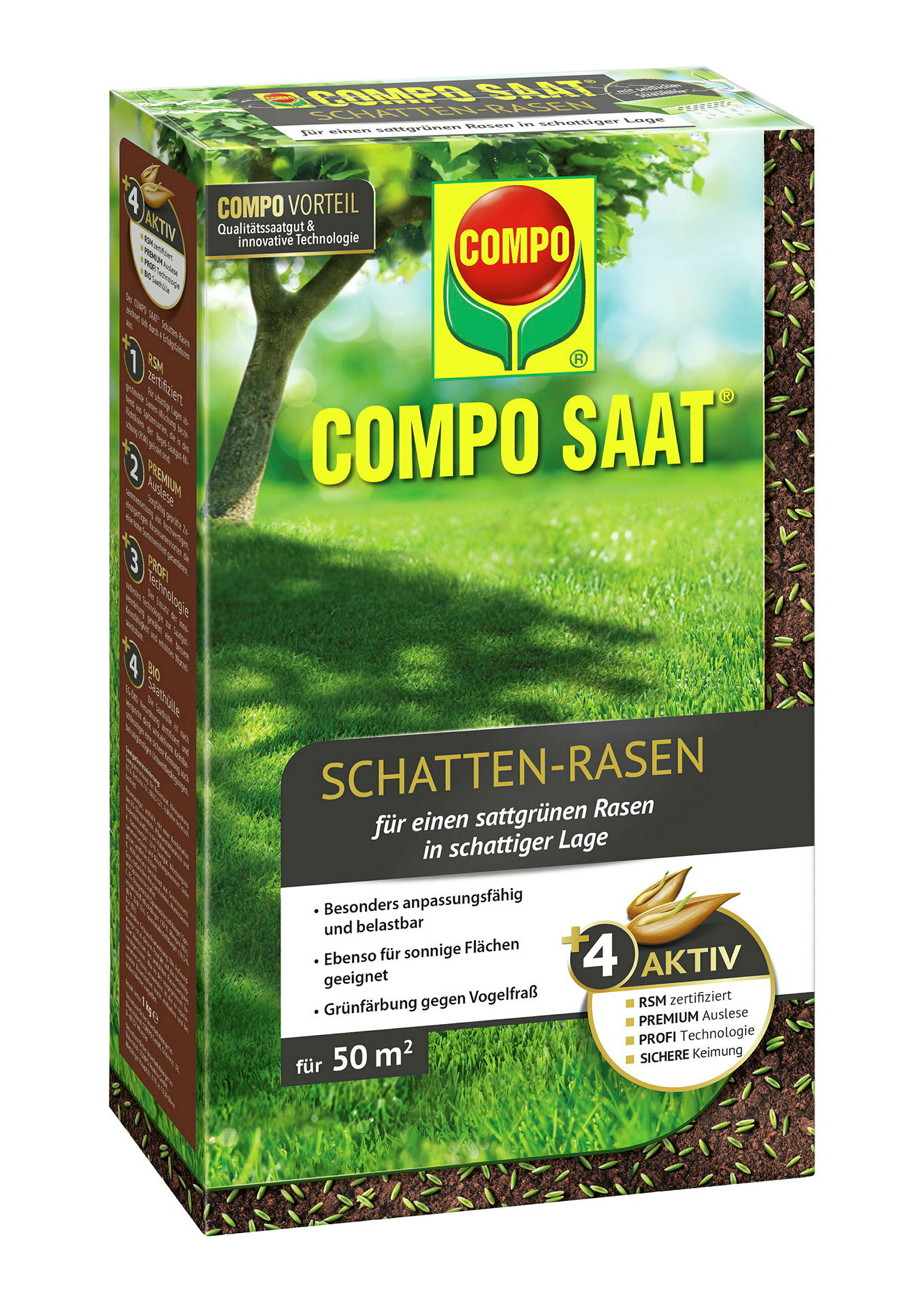 COMPO SAAT® Schatten-Rasen1 kg für 50 m2