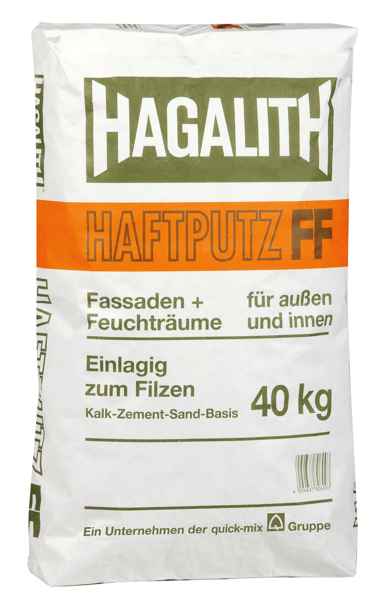 quick-mix Hagalith Haftputz FF 40 kg