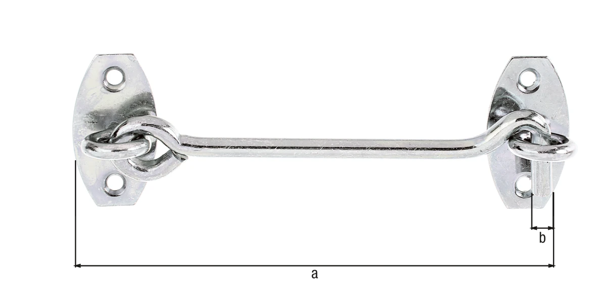 Sturmhaken 120Ø5,8 verzinkt