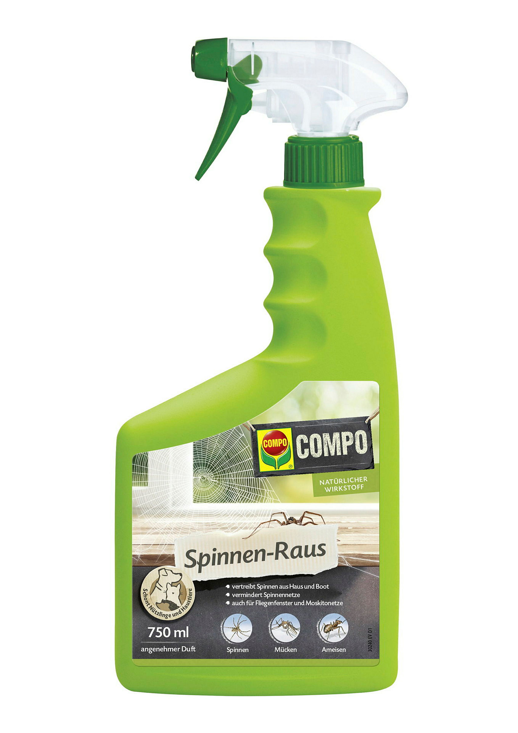 COMPO Spinnen-Raus750 ml