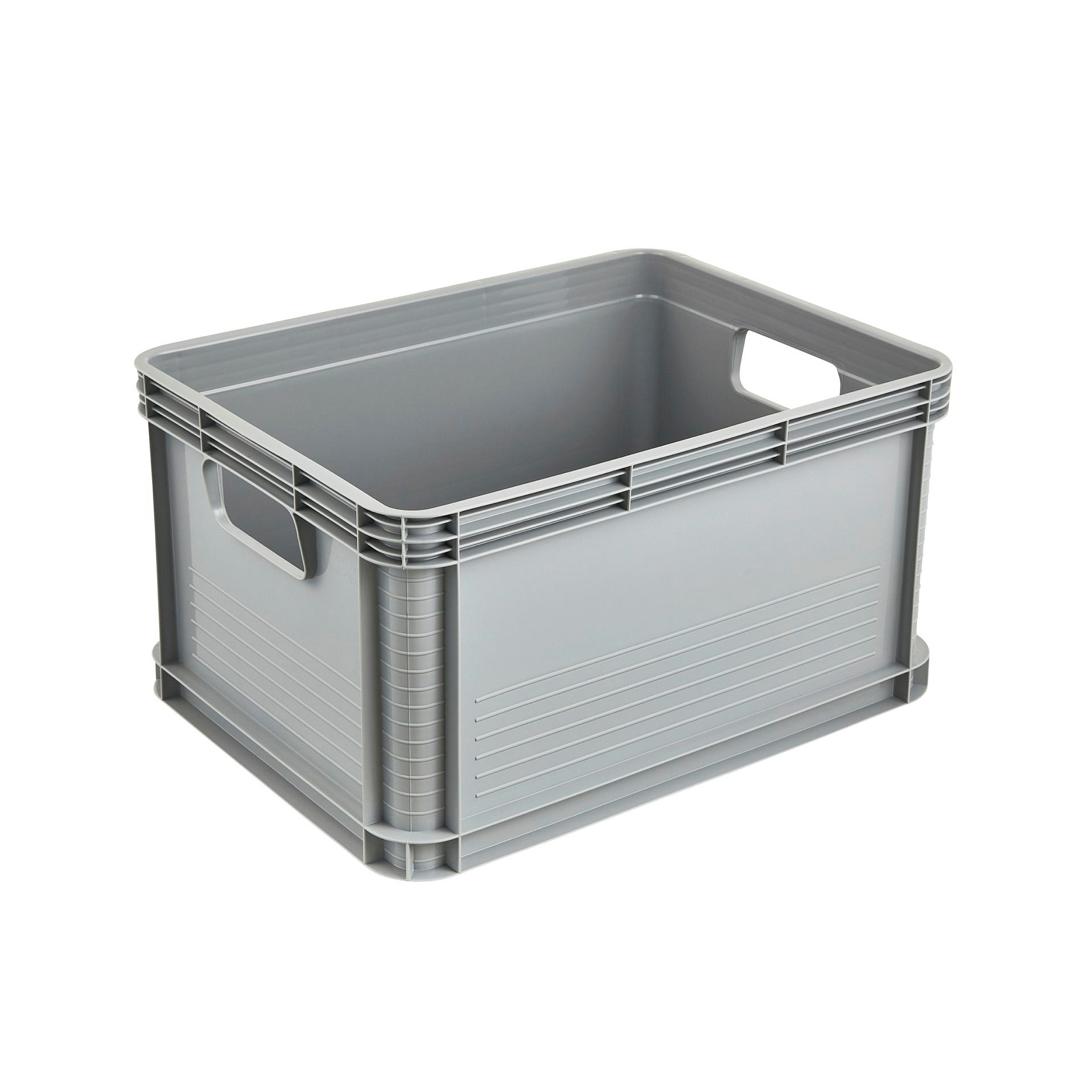 keeeper Transportbox, Stapelbar, Polypropylen, 20 l, Robert, Nordic Grey
