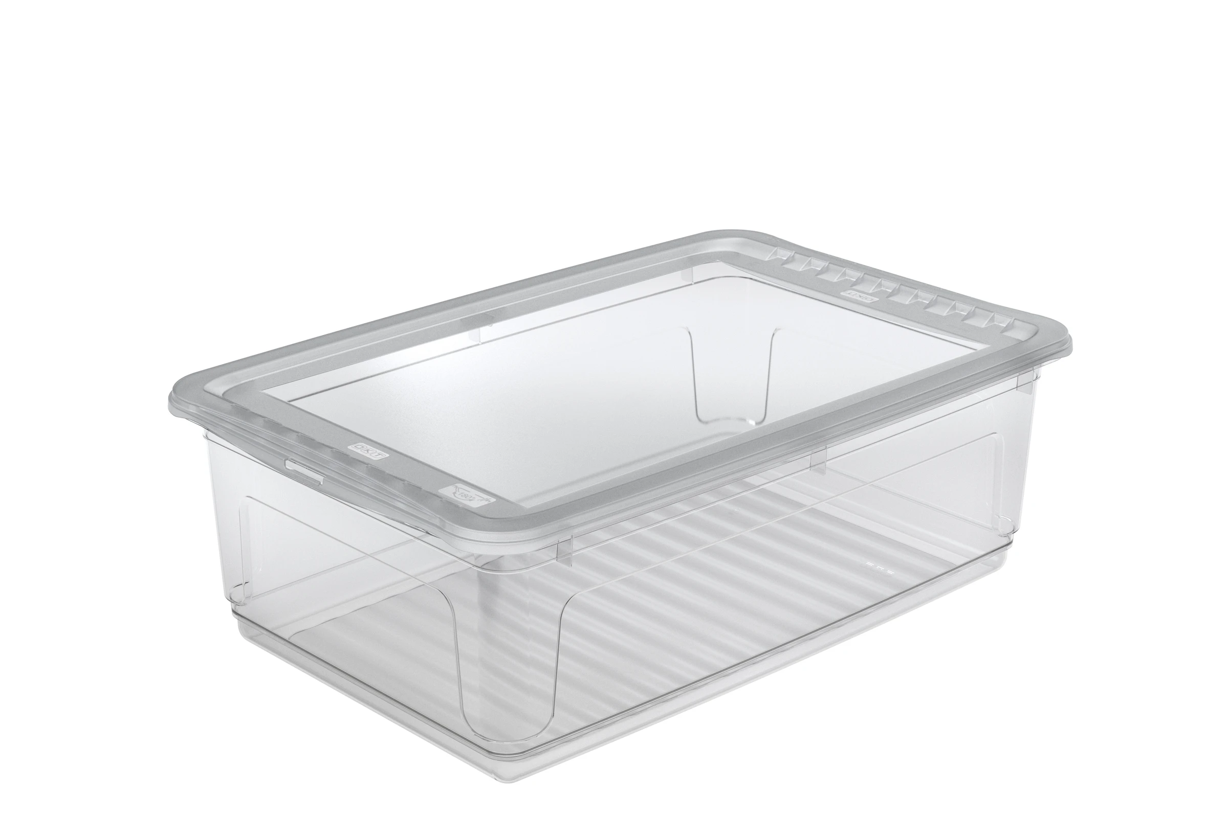 keeeper Aufbewahrungsbox, 59 x 39 x 18 cm, 30 l, Bea, Transparent