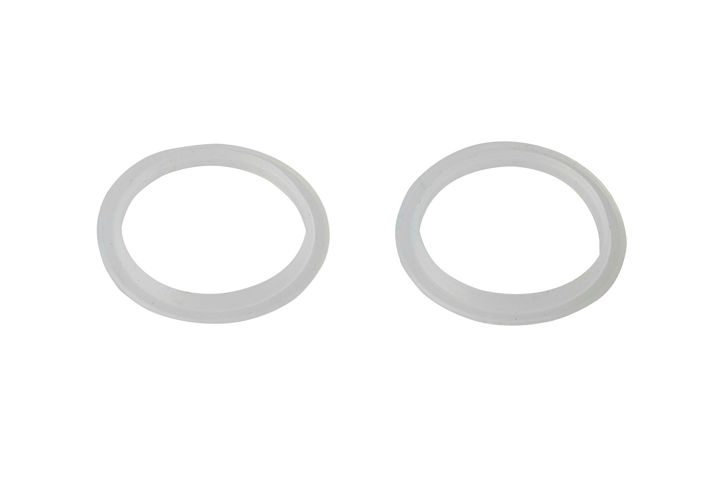 Lippendichtung, Silikon, 30 x 37 x 4 mm, für Druckknopf Ablaufventile (2x)