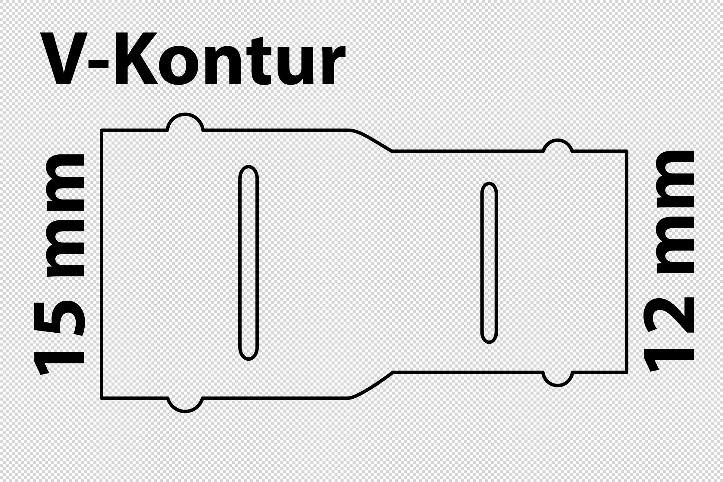 CU Reduzier-Doppelmuffe, blank 15mmx12mm,2 Muffen,(P5240)