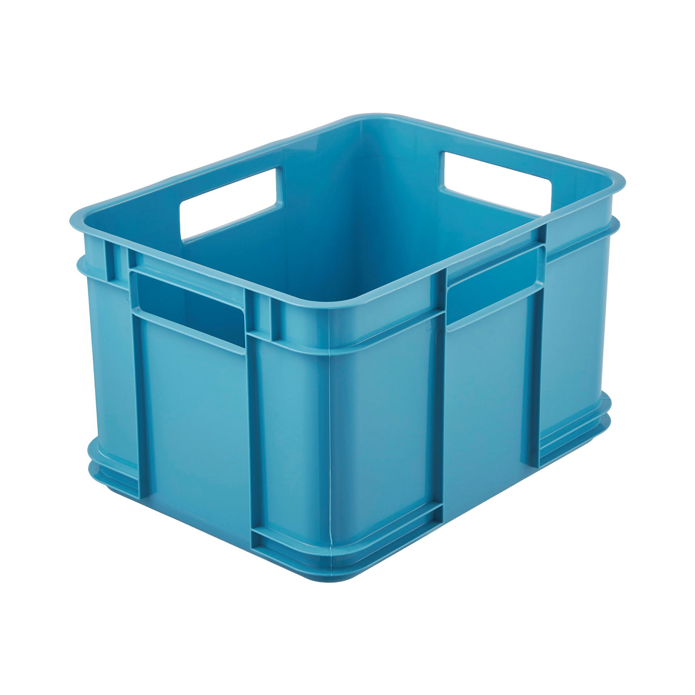 keeeper Euro-Box M, 16 l, 35 x 27 x 22 cm, Bruno Eco Line, Blau