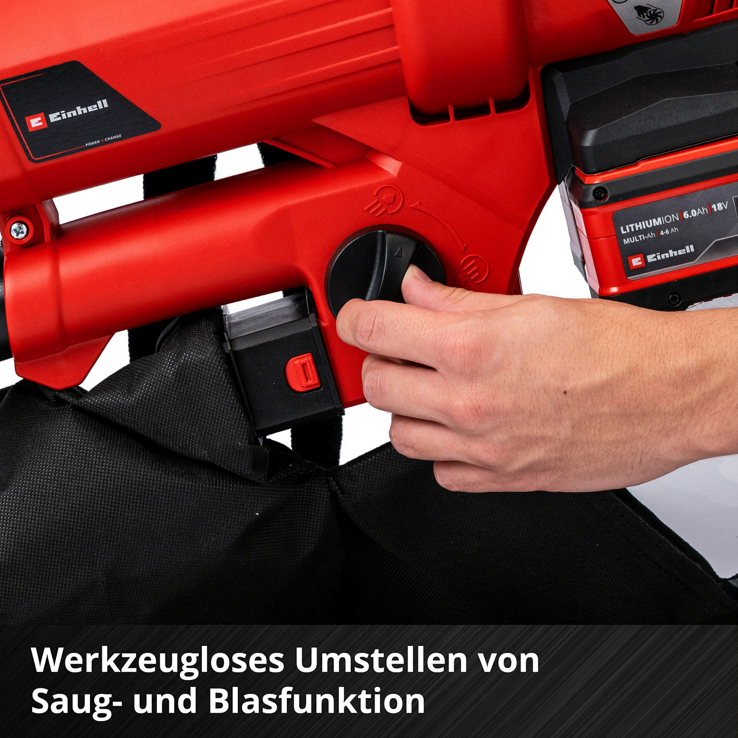 Einhell Expert GE-CL 36 Li E-Solo Akku-Laubsauger