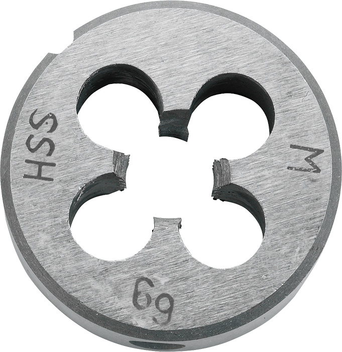 Runde Schneideisen, M12