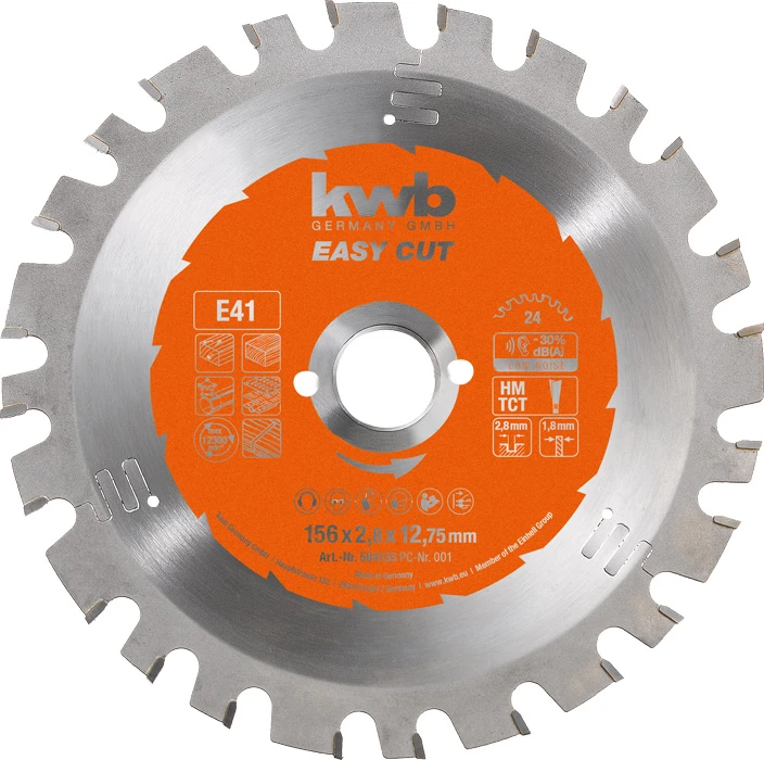 HM-Kreissägeblatt EASY CUT 156x12mm Z24
