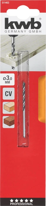 CV-Holzspiralbohrer D3.0mm