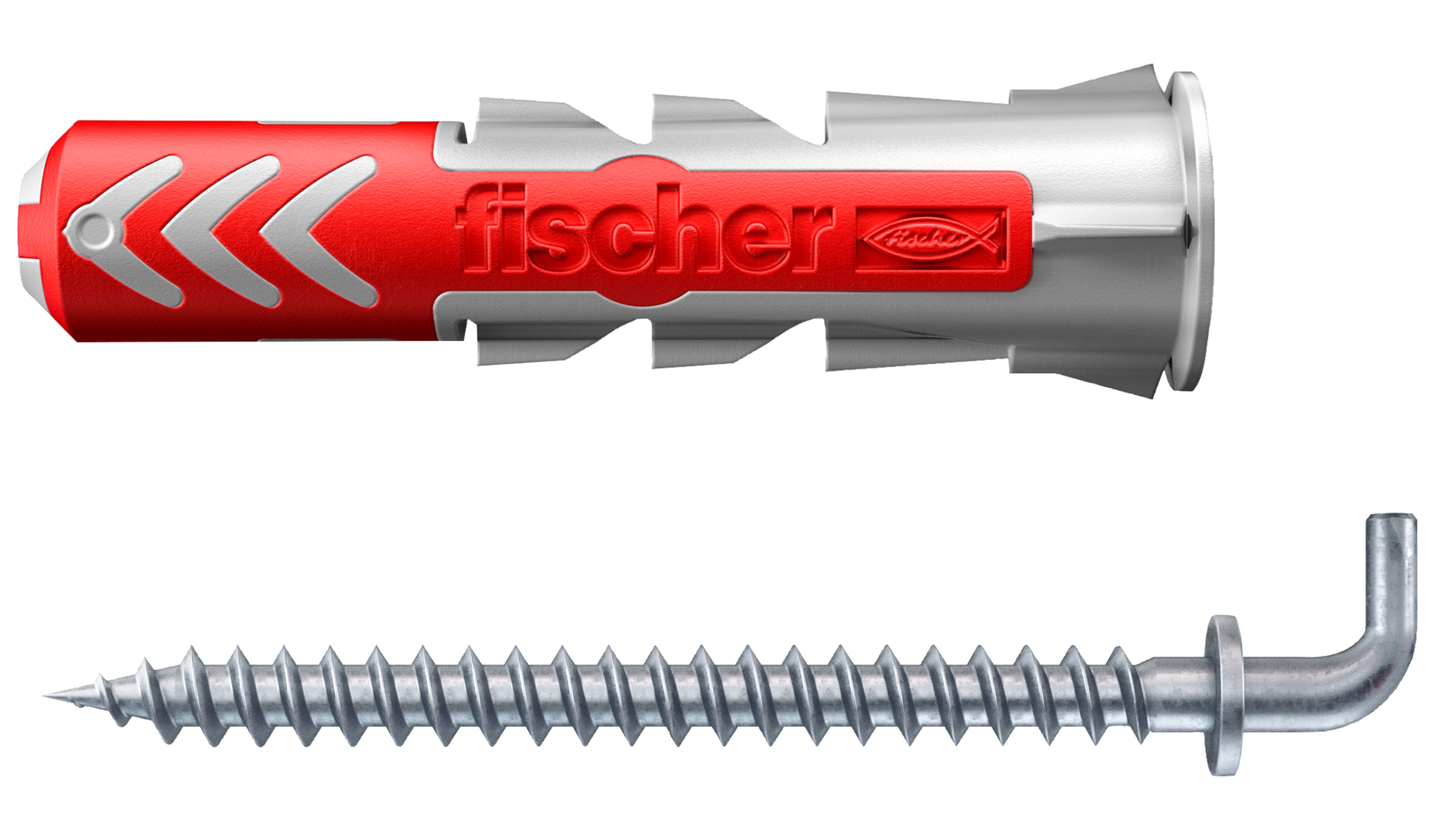 fischer DUOPOWER 8 x 40 WH mit Winkelhaken