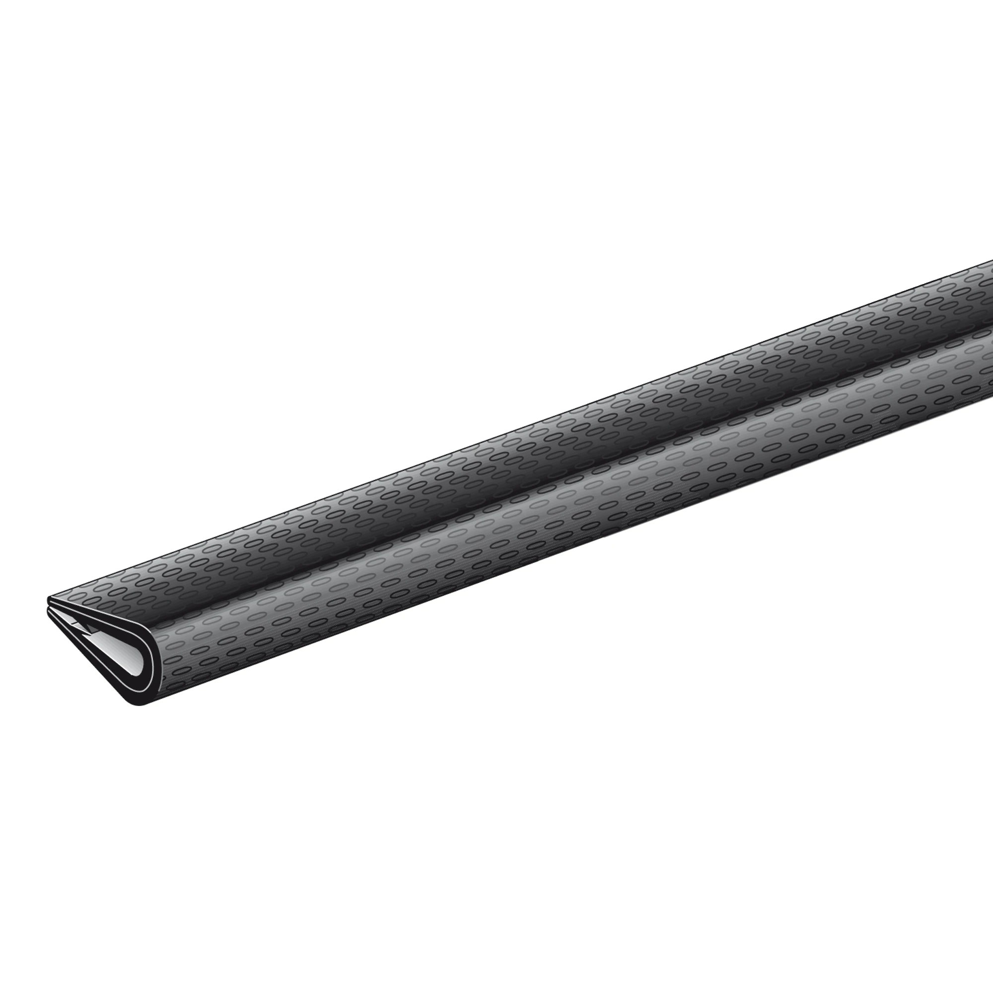 Kantenschutzprofil 10x7 Weich-PVC schwarz