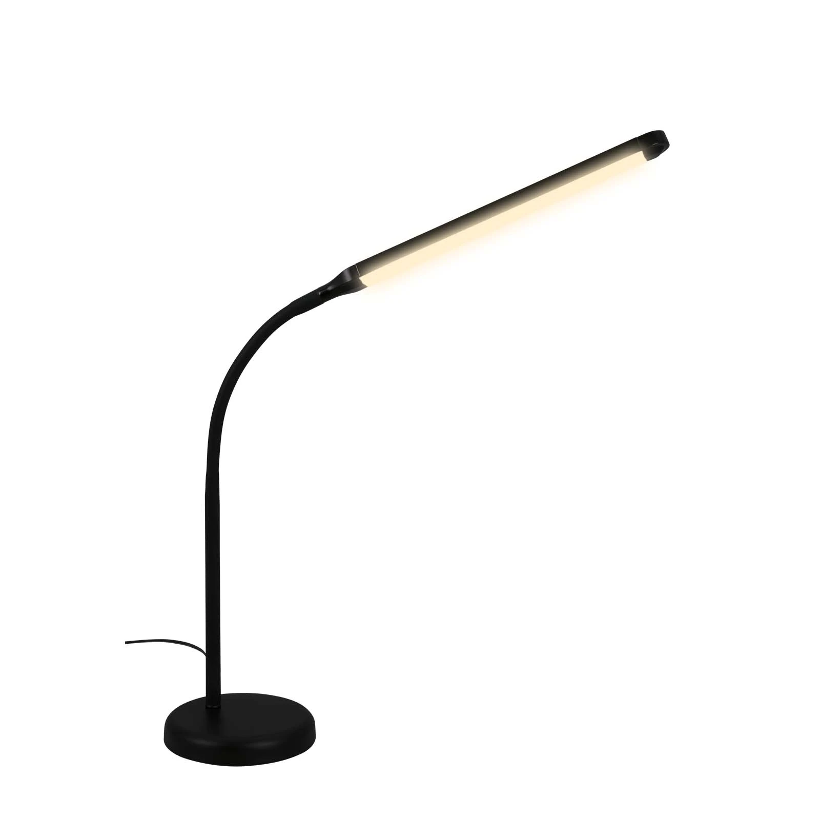 LED Tischleuchte, schwarz, 1xLED-Platine/6W