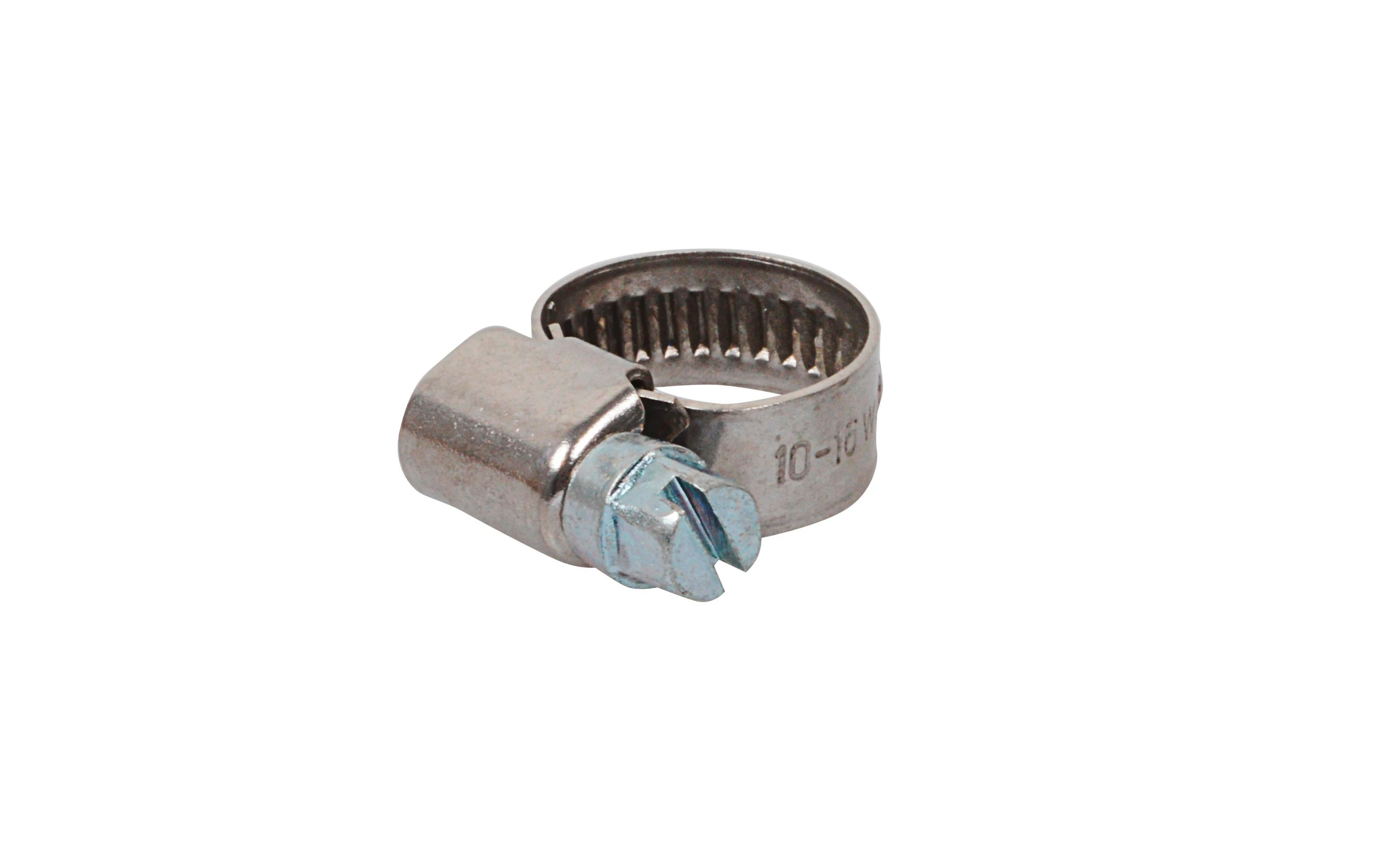 Schlauchklemme 9 mm Bandbreite, Edelstahl, 10 - 16 mm, für 3/8'' (2x)