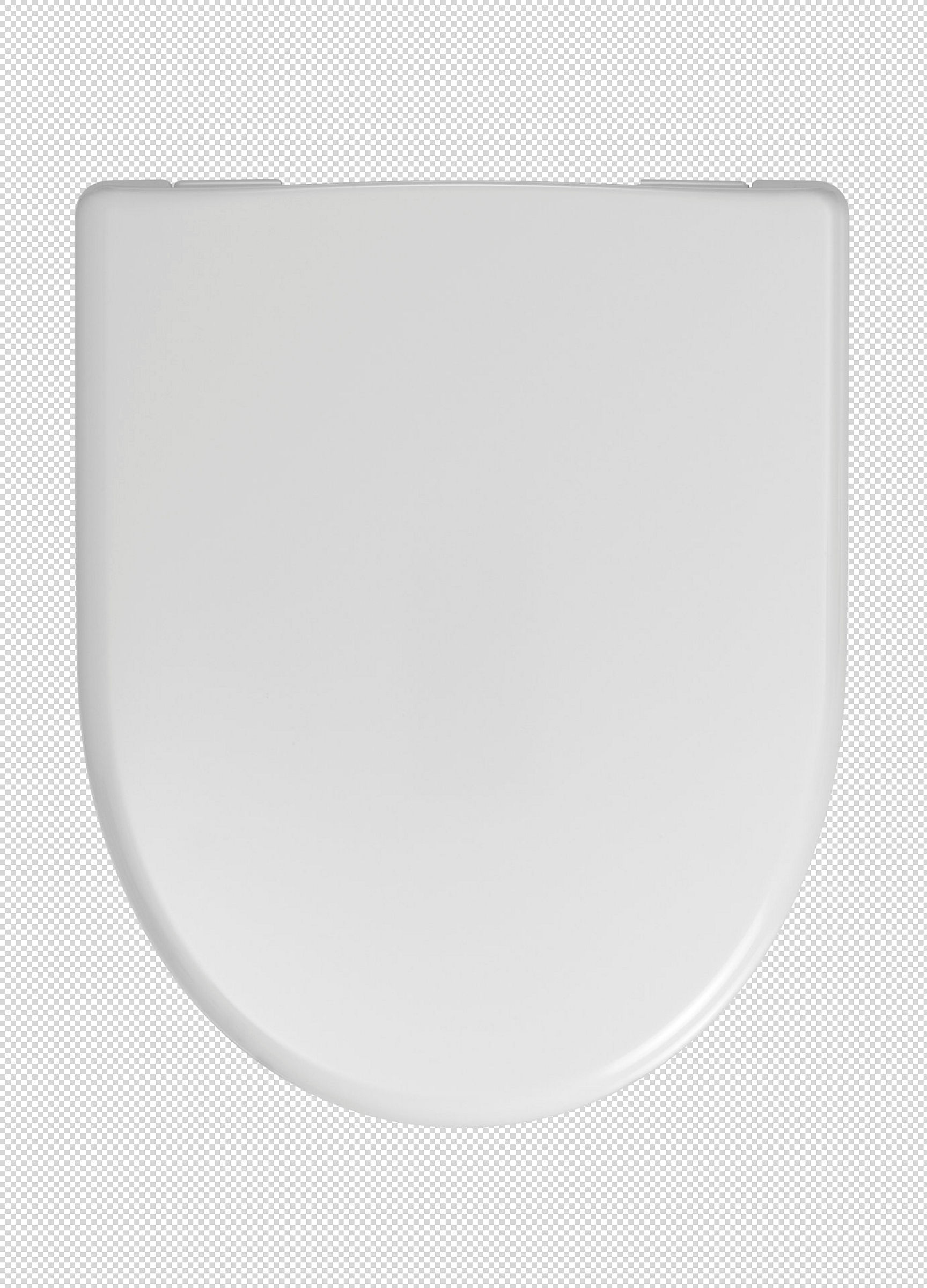 Duroplast WC-Sitz WHITE, D-Form, PRO 3, mit Absenkautomatik und Schnellvers