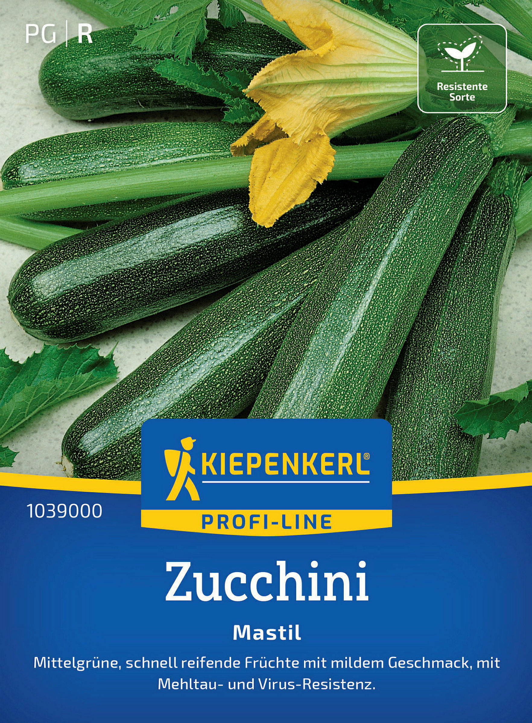 Kiepenkerl Zucchini Mastil, F1