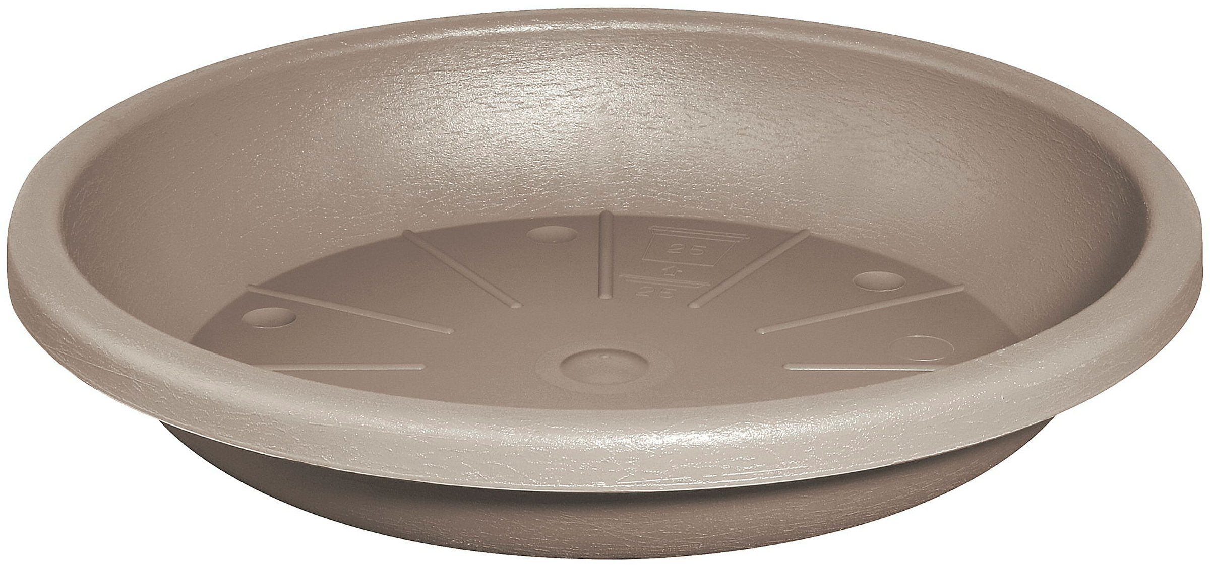 Untersetzer Cylindro 25 cm taupe