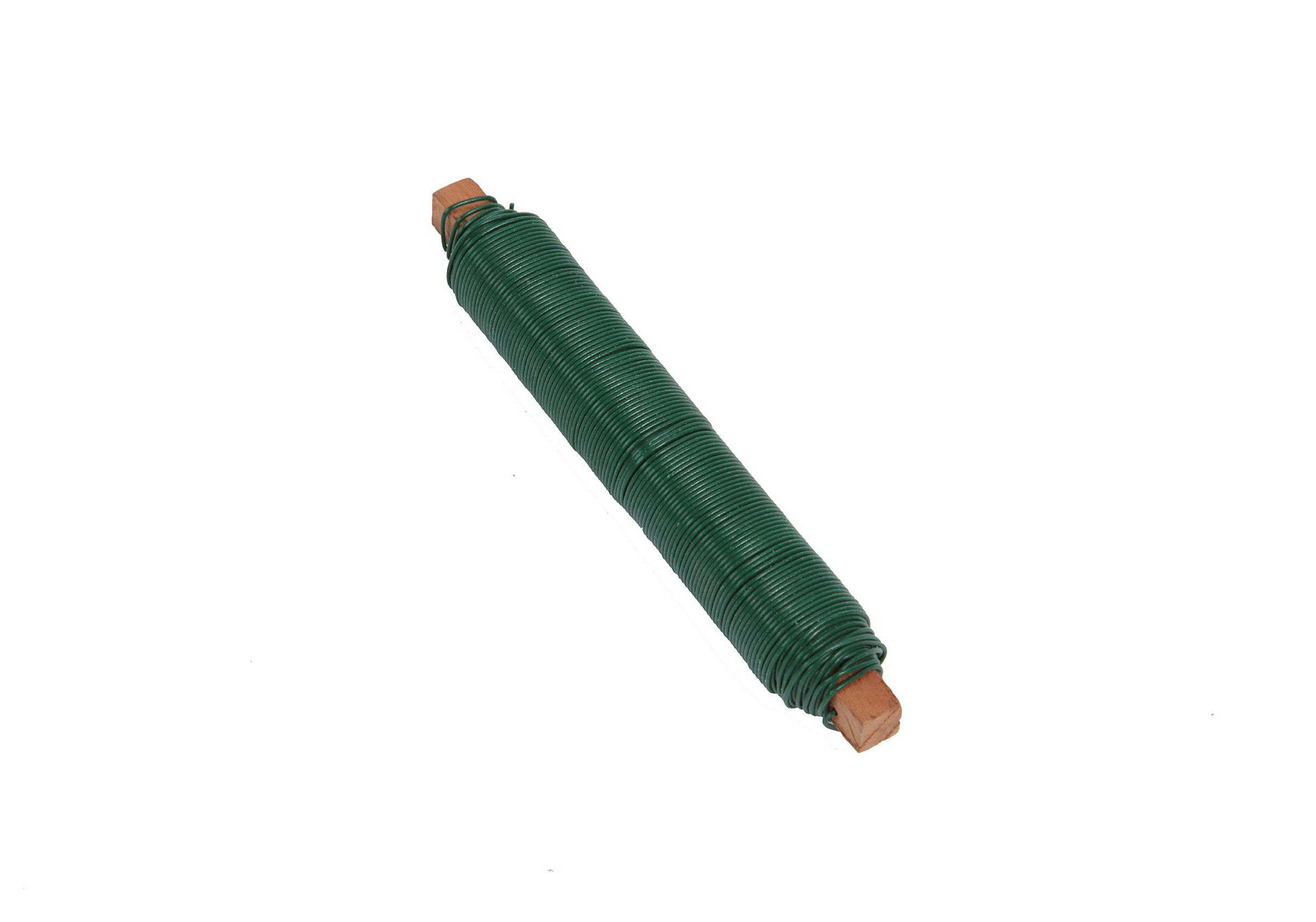 Bindedraht Classic, 100 Gramm, grün lackiert