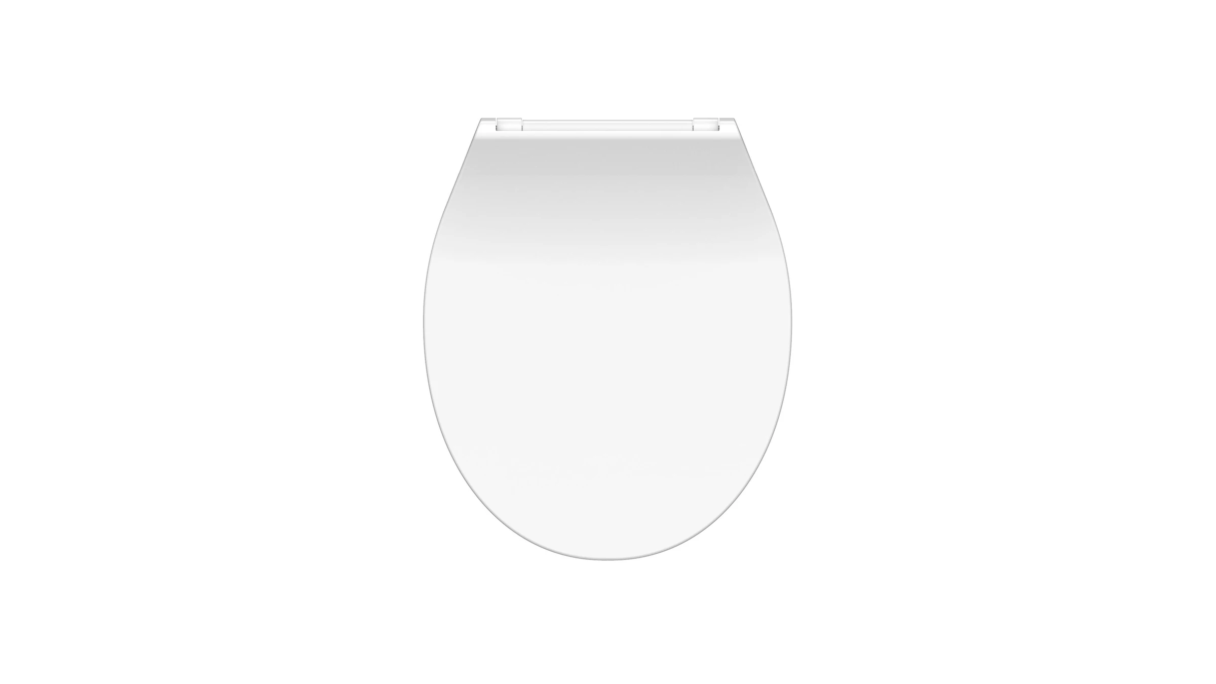 Duroplast WC-Sitz SLIM WHITE, mit Absenkautomatik und Schnellverschluss
