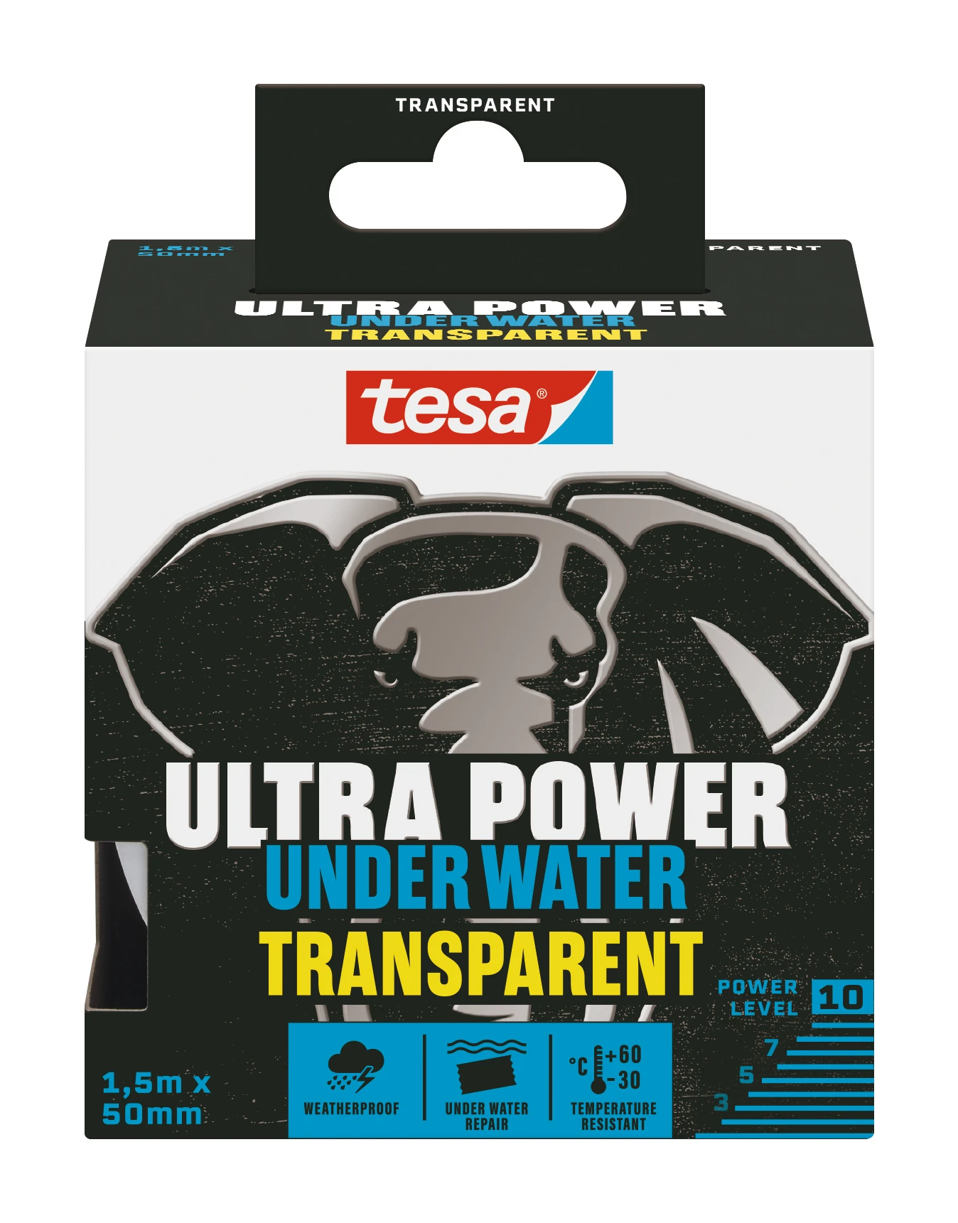 tesa® Ultra Power Under Water 1,5m x 50 mm