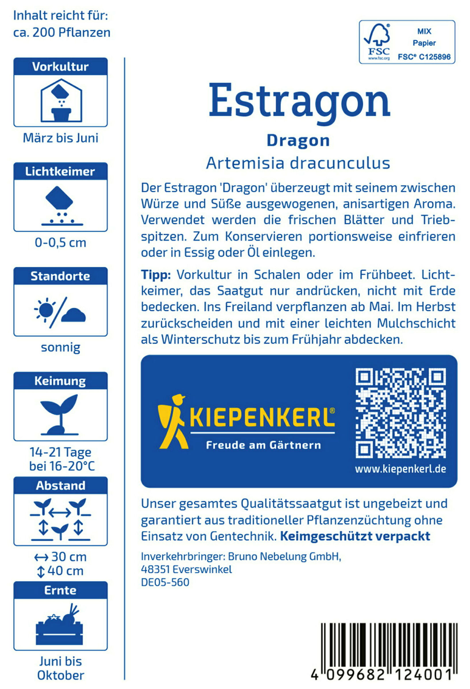 Kiepenkerl Estragon Dragon