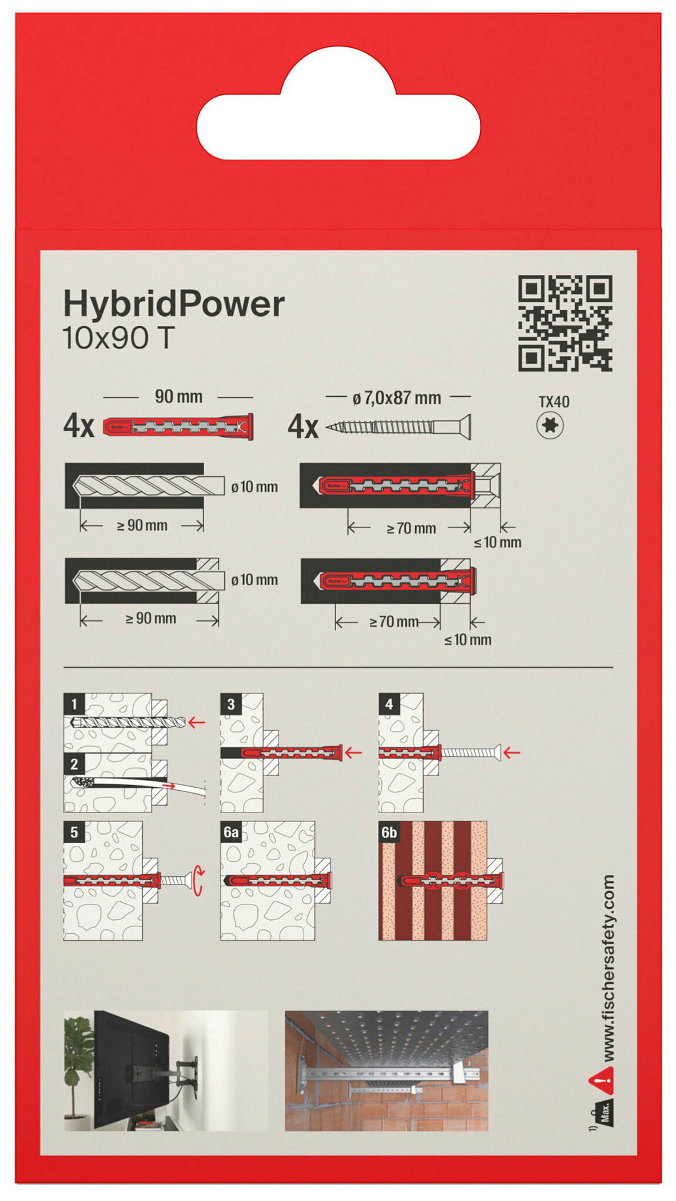 fischer HybridPower 10 x 90 T K