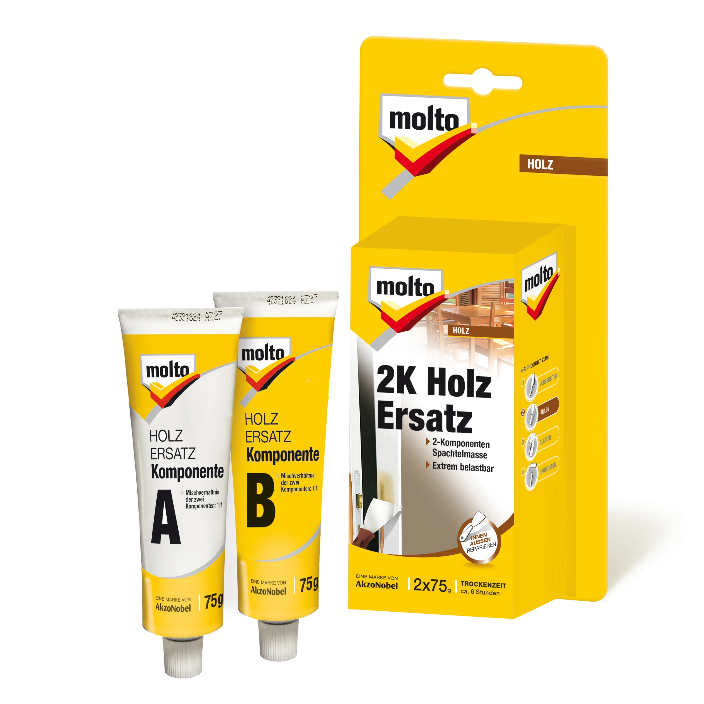 2K Holz-Ersatz