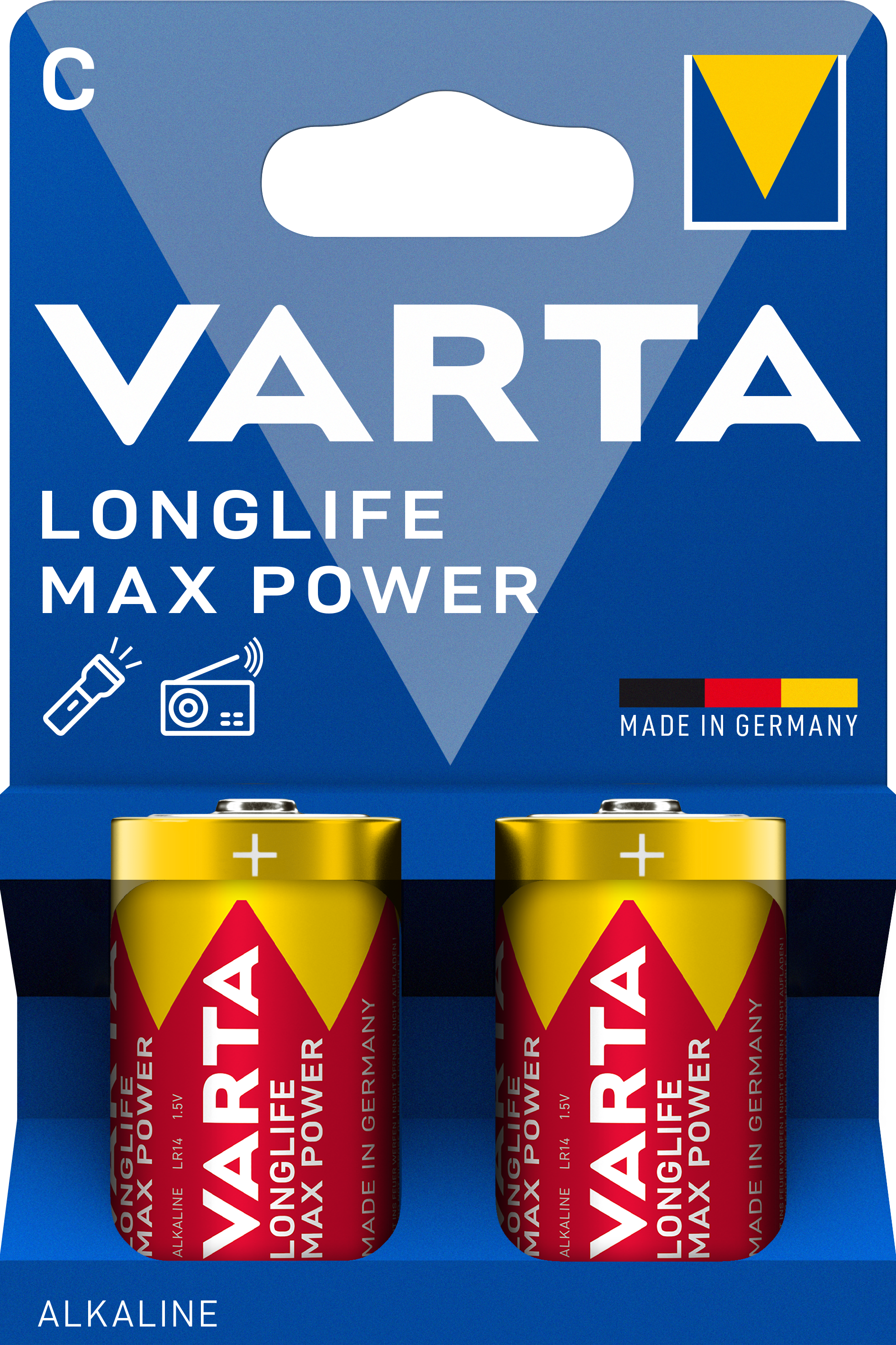 VARTA Longlife Max Power C Blister 2
