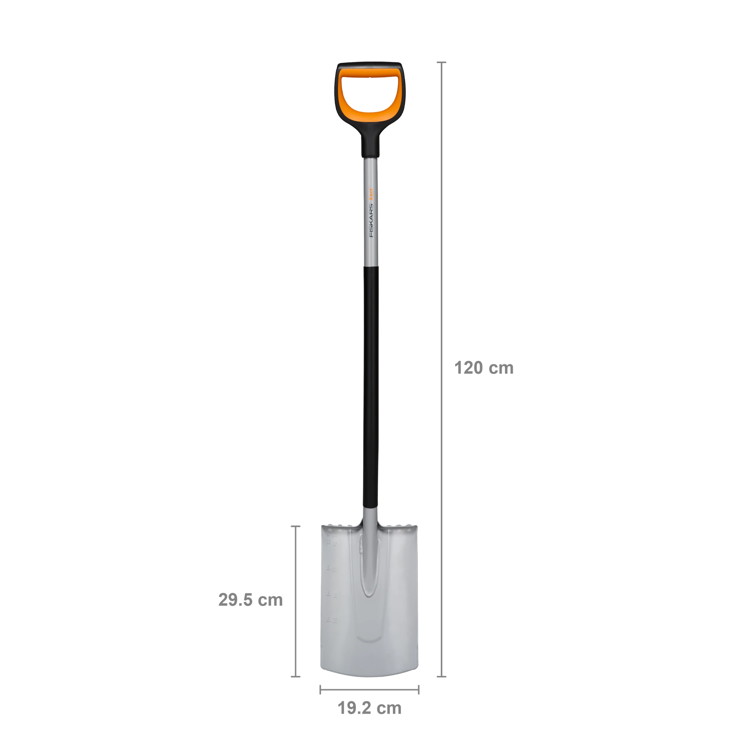 Fiskars Xact Spaten Rund Xact Spaten Rund