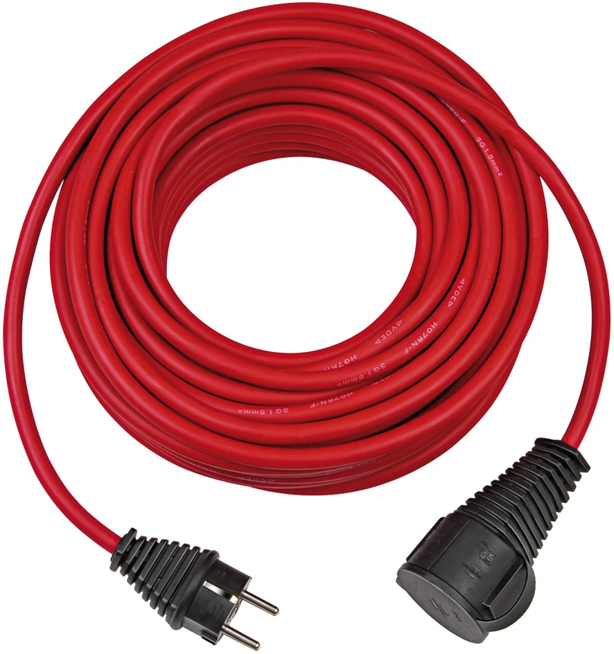 Verlängerungskabel 25m H07RN-F3G15 rot IP44