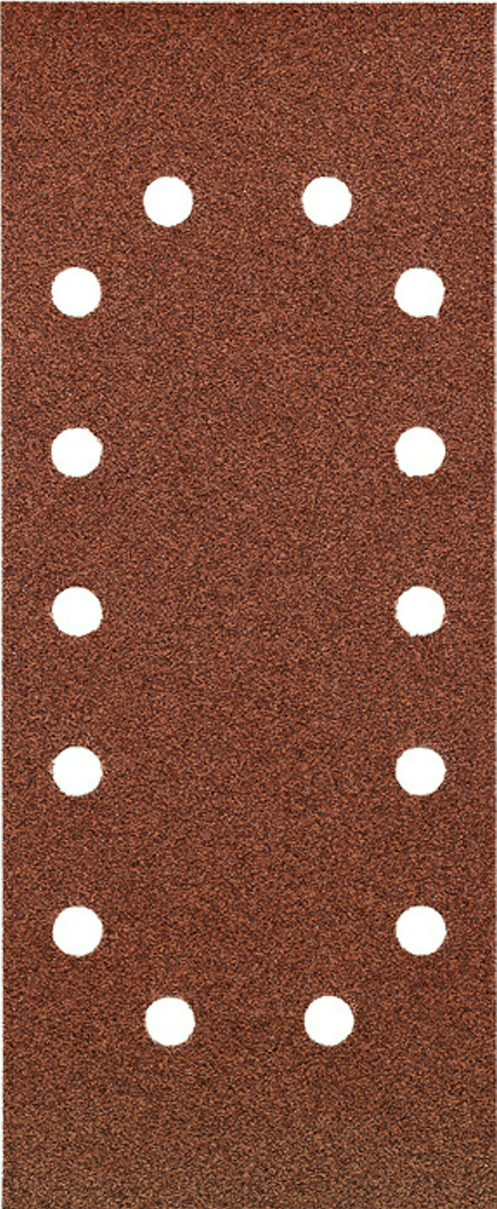 Schleifstreifen, HOLZ & METALL, Korund, 115 x 280 mm, gelocht