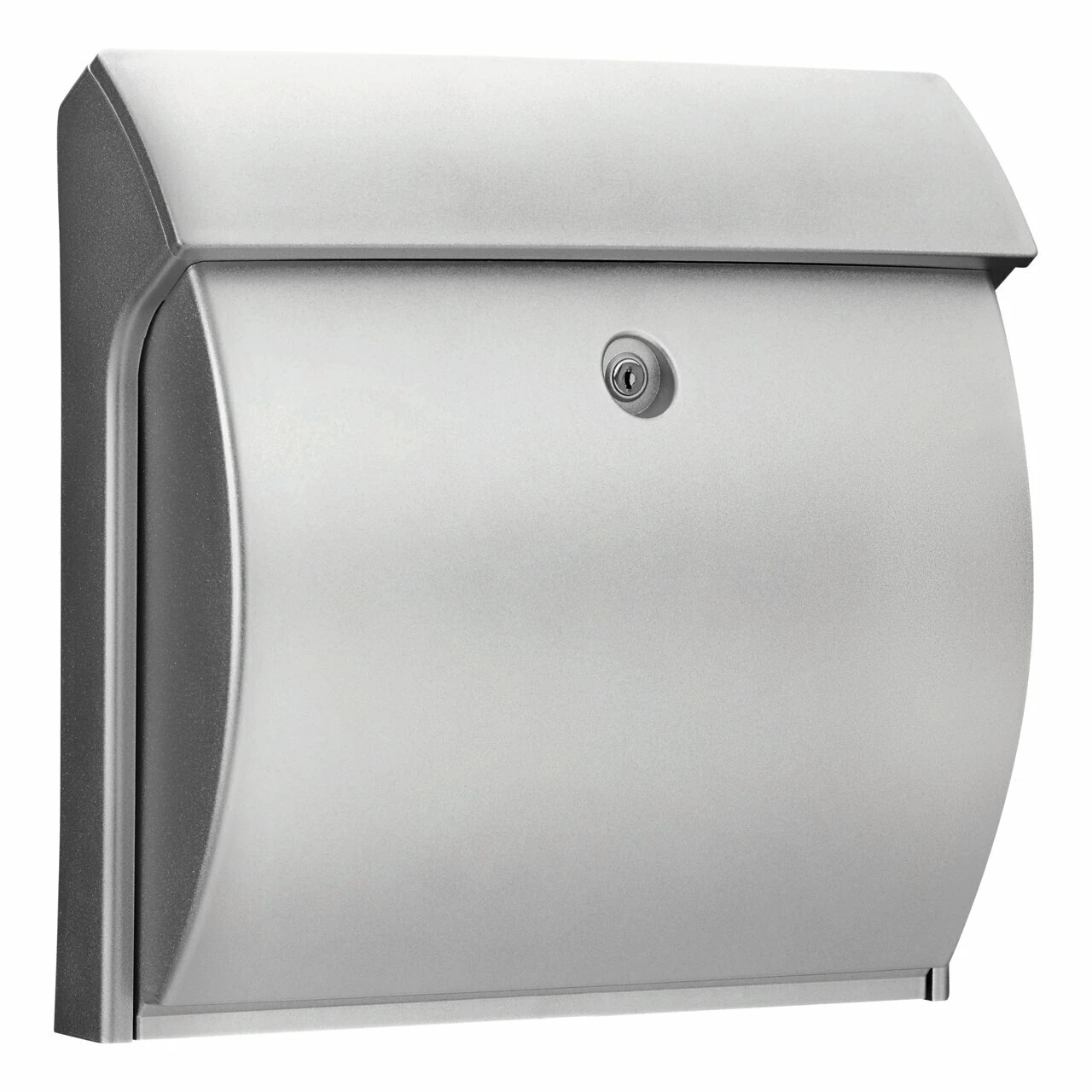 Kunststoff-Briefkasten Classico 4932 Si silber