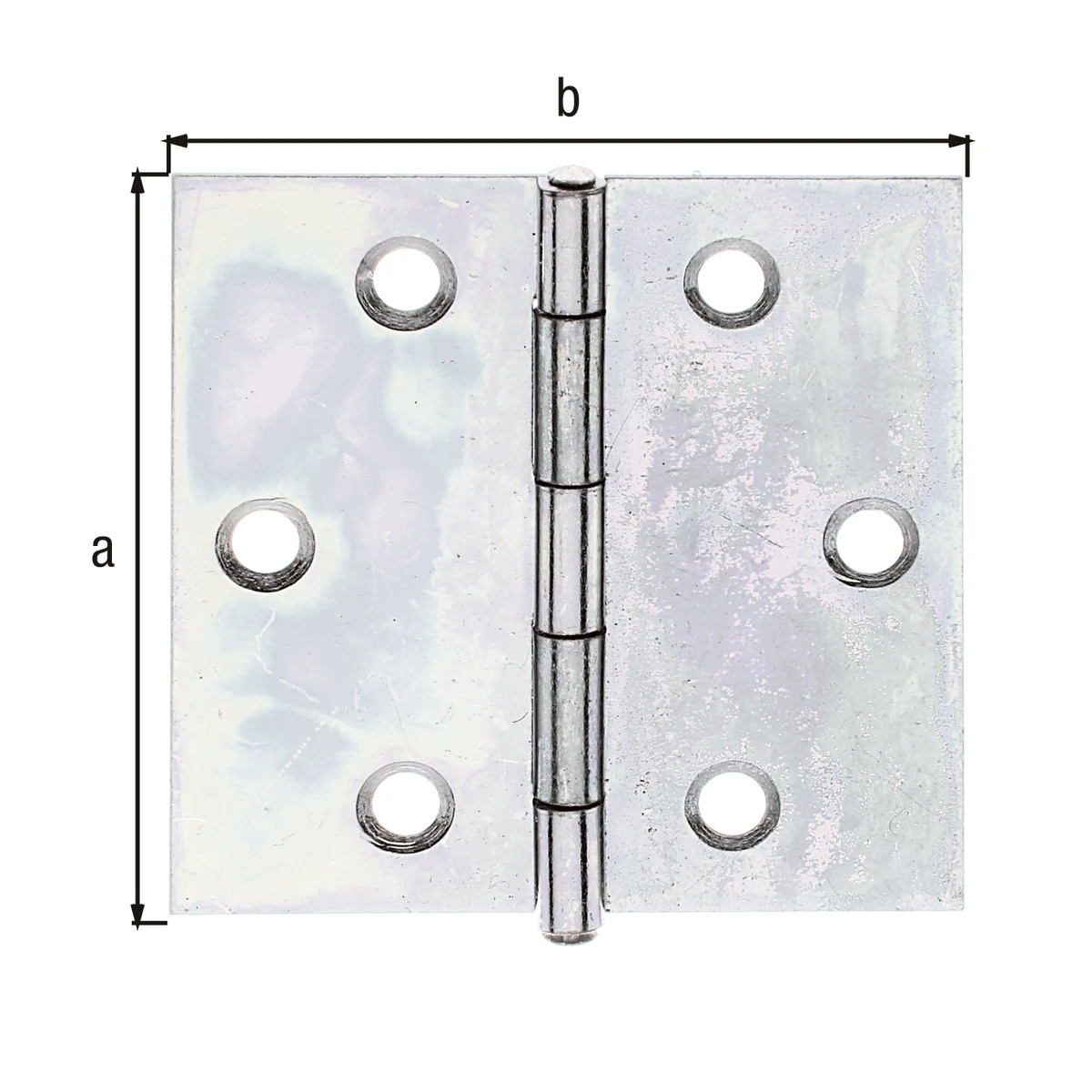 Scharnier 51x51,2 sendzimirverzinkt