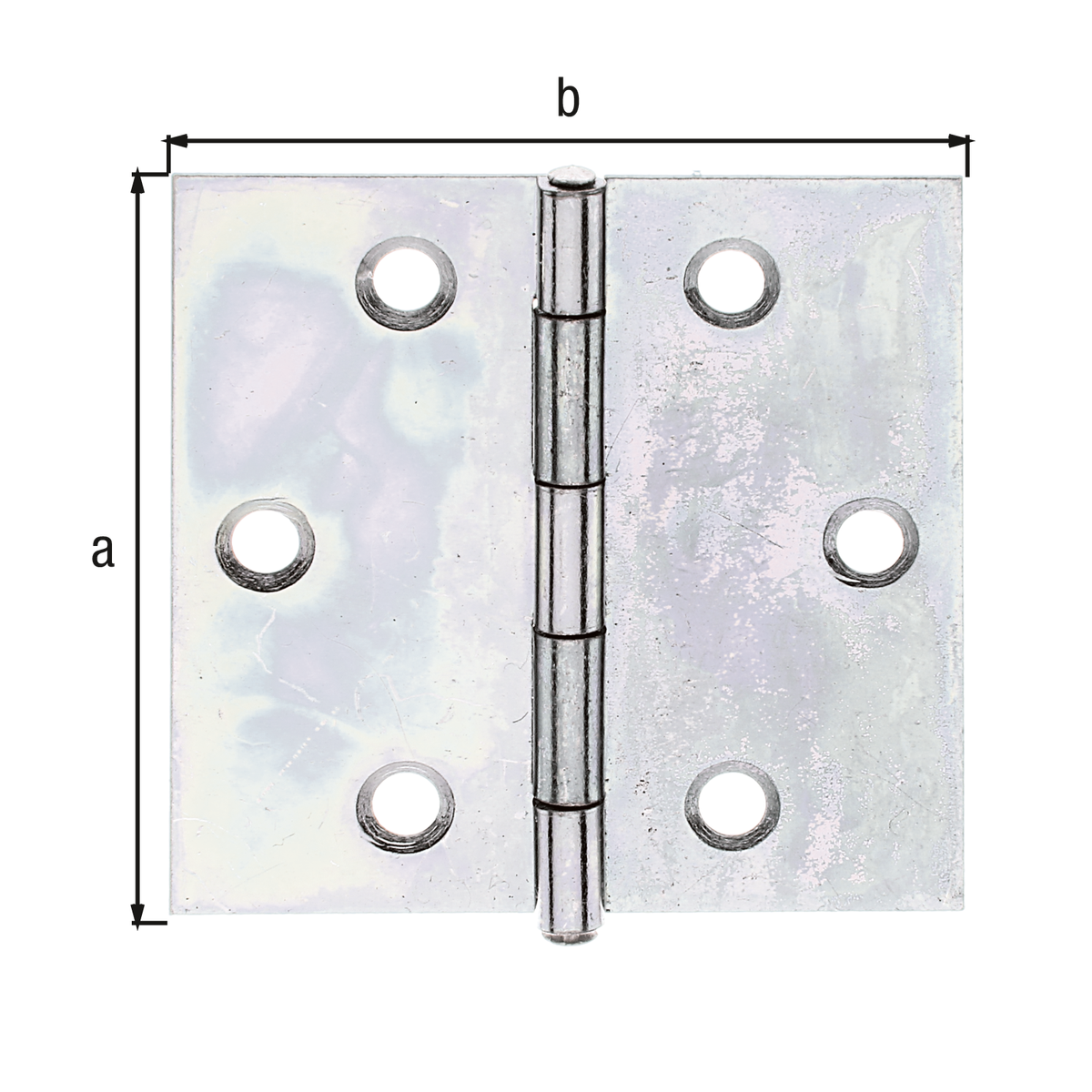 Scharnier 51x51,2 sendzimirverzinkt