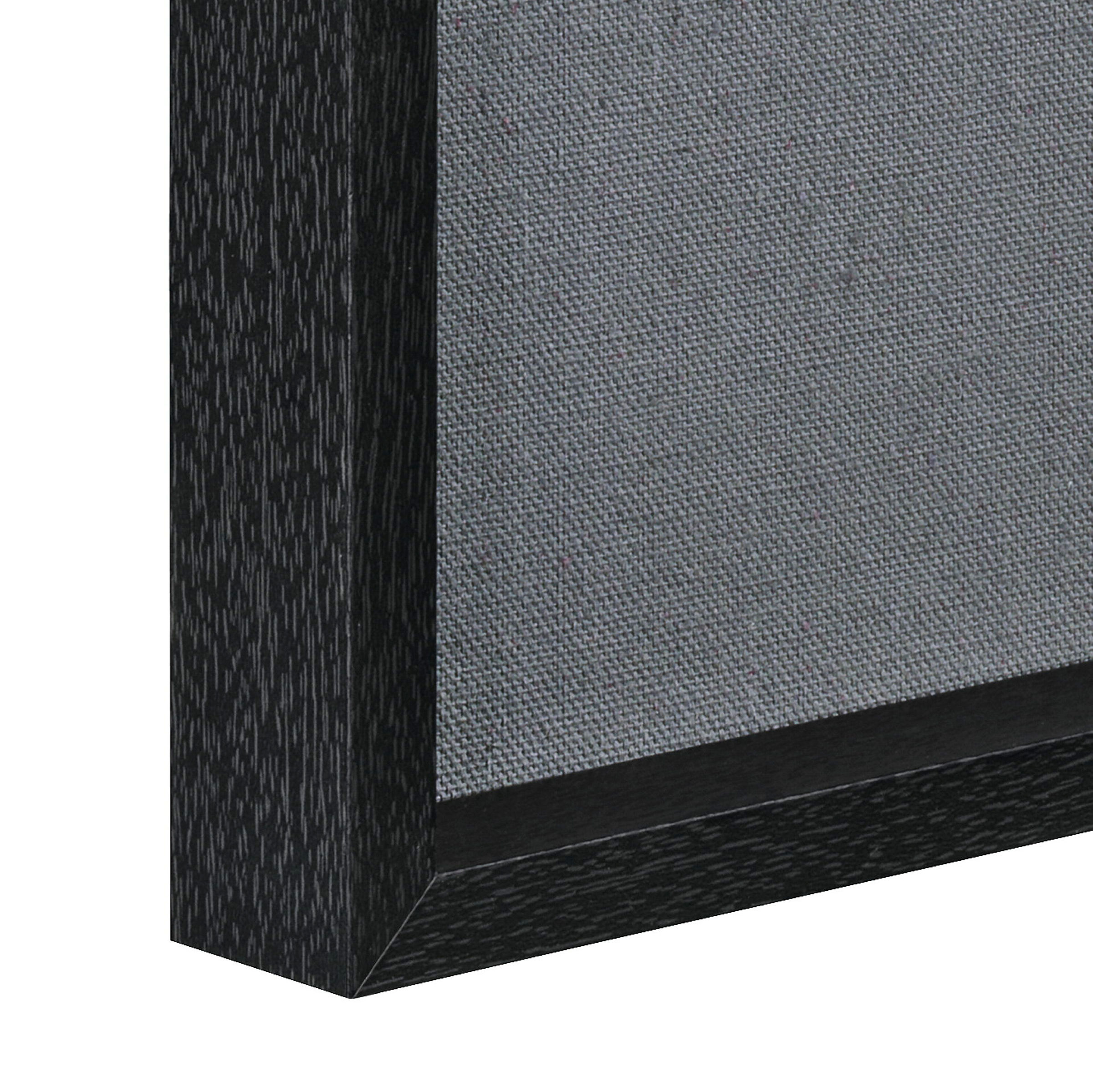 Hama Bilderrahmen Muro mit Schnur und Klammern Schwarz 29,5 x 36,5 cm