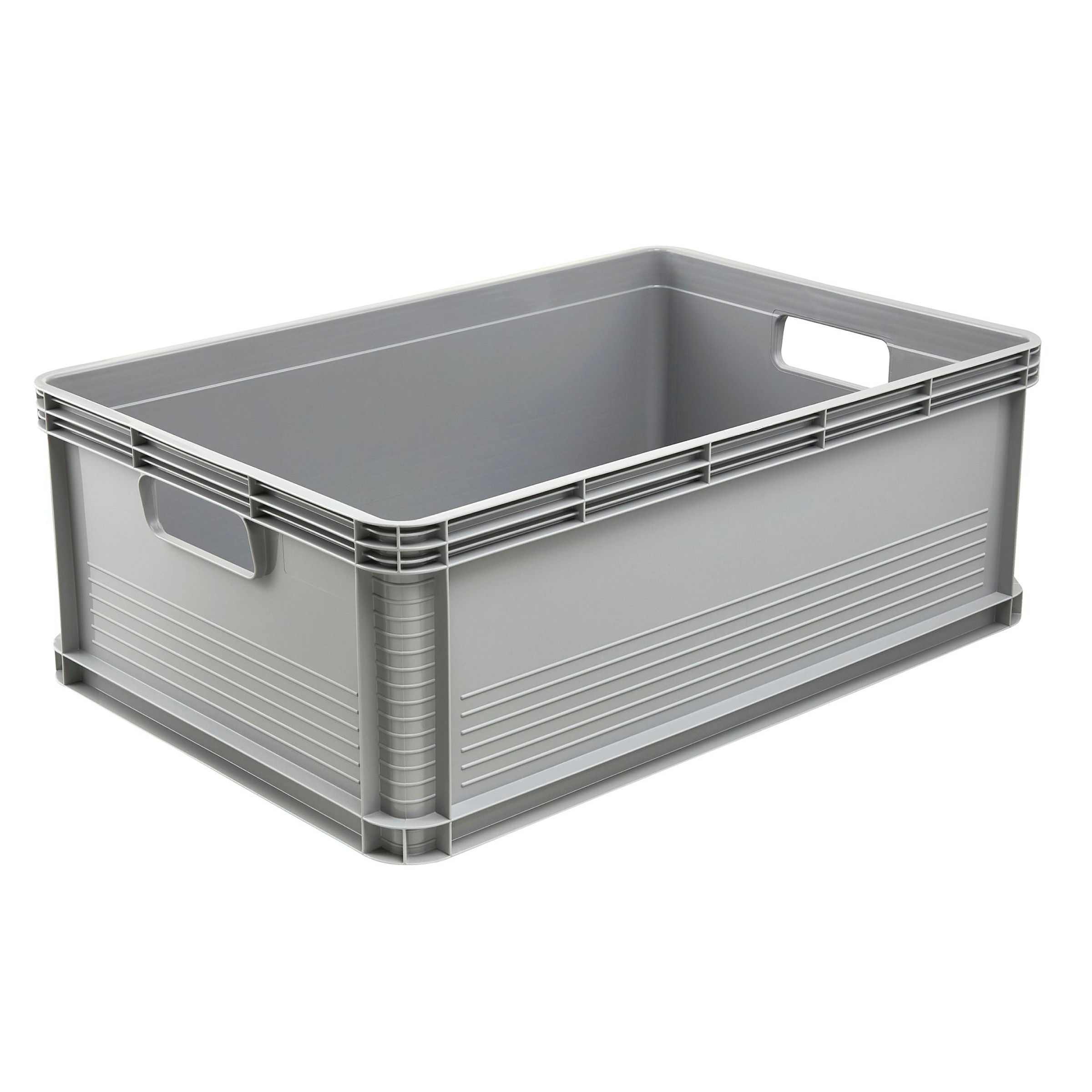 keeeper Transportbox, Stapelbar, Polypropylen, 45 l, Robert, Nordic Grey