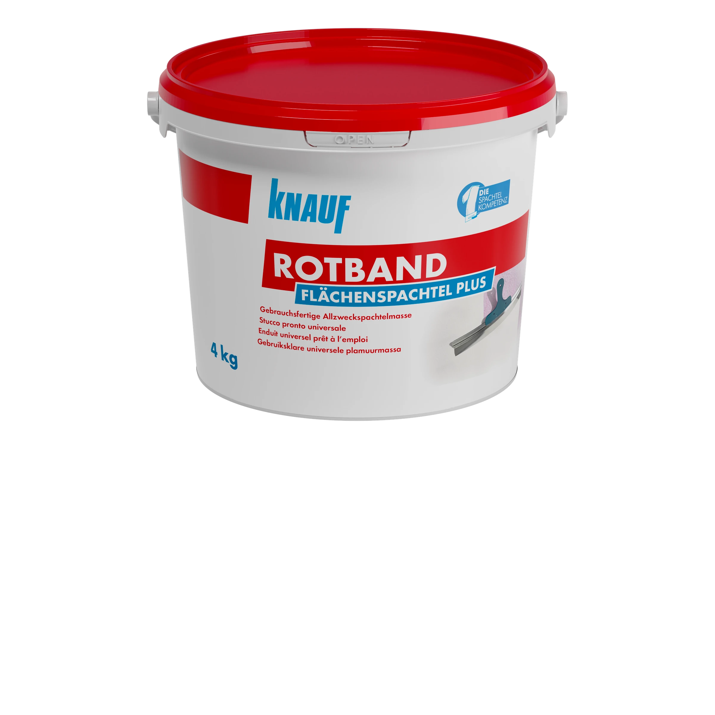 Rotband Flächenspachtel Plus 4 kg